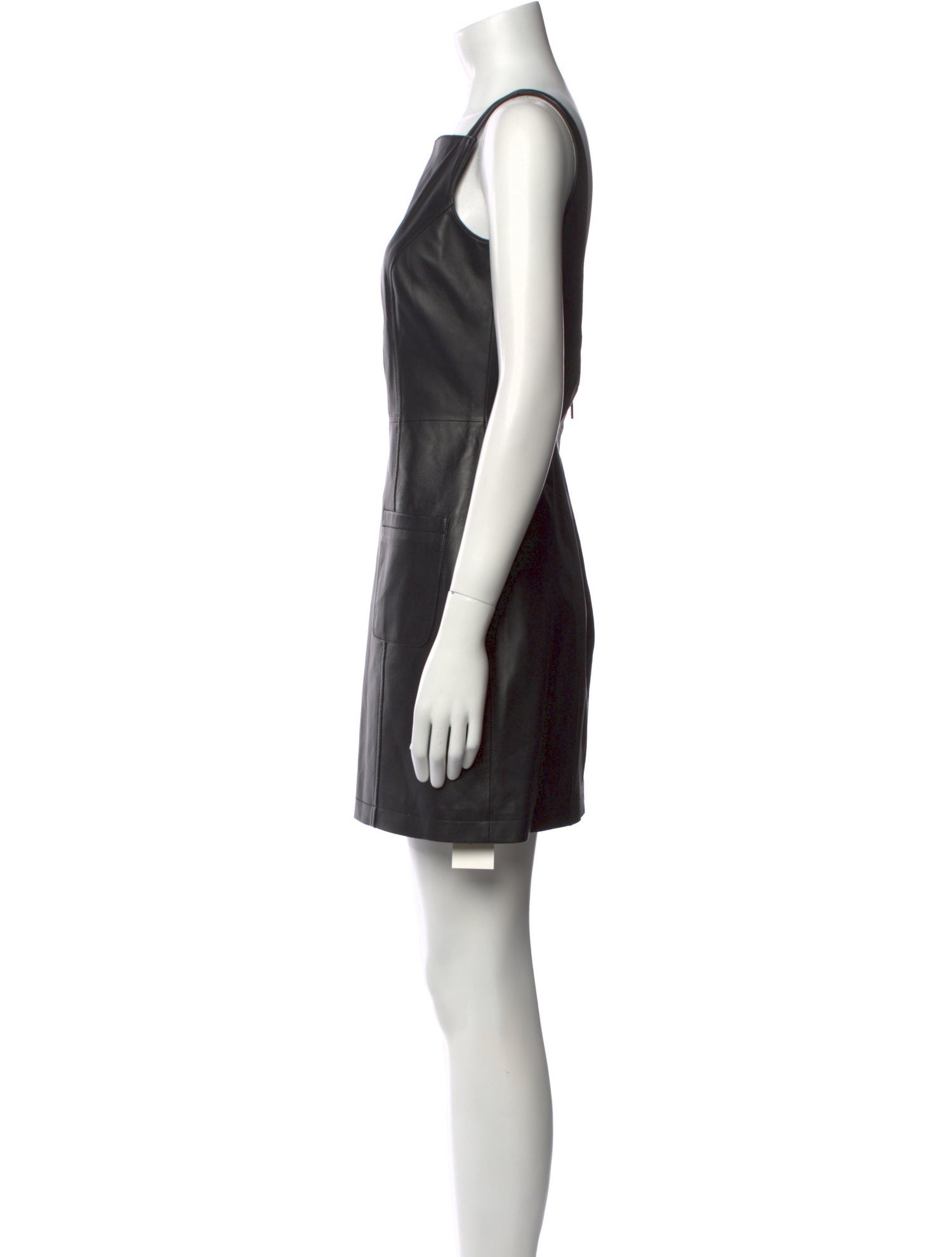 Jason Wu Lamb Leather Mini Dress