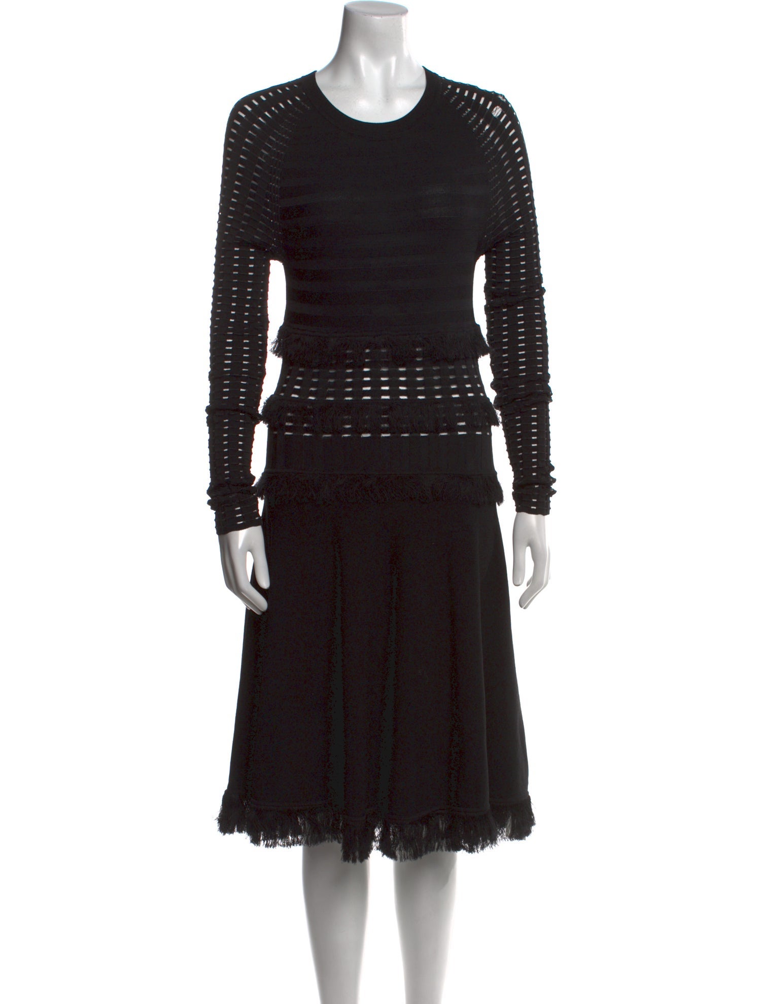 Jason Wu Scoop Neck Knee-Length Dress