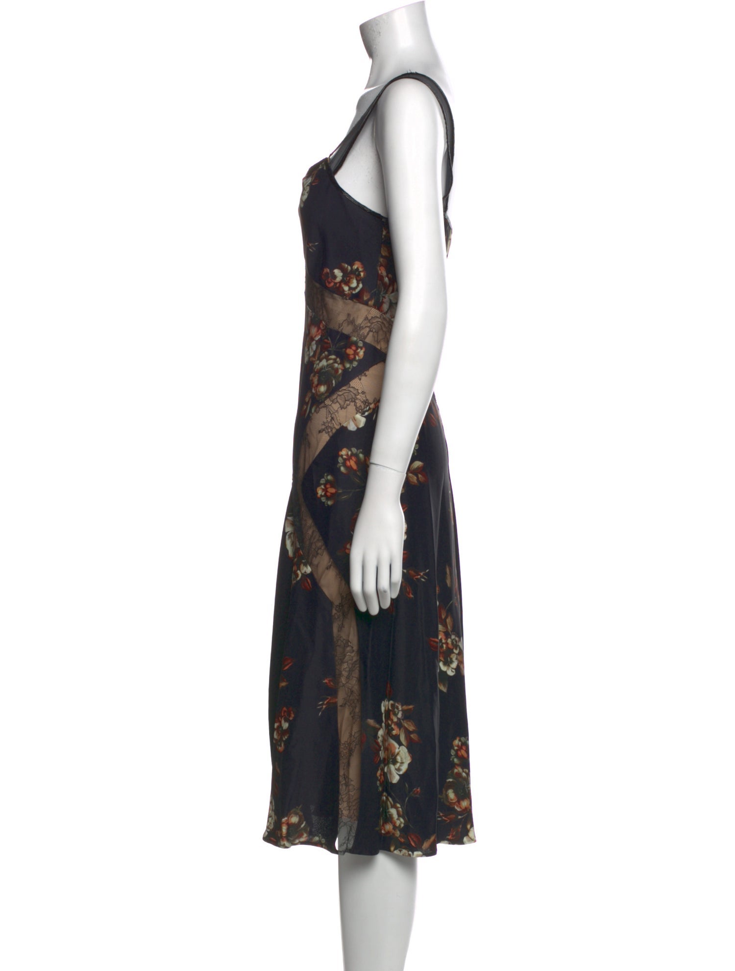 Jason Wu Silk Midi Length Dress w/ Tags