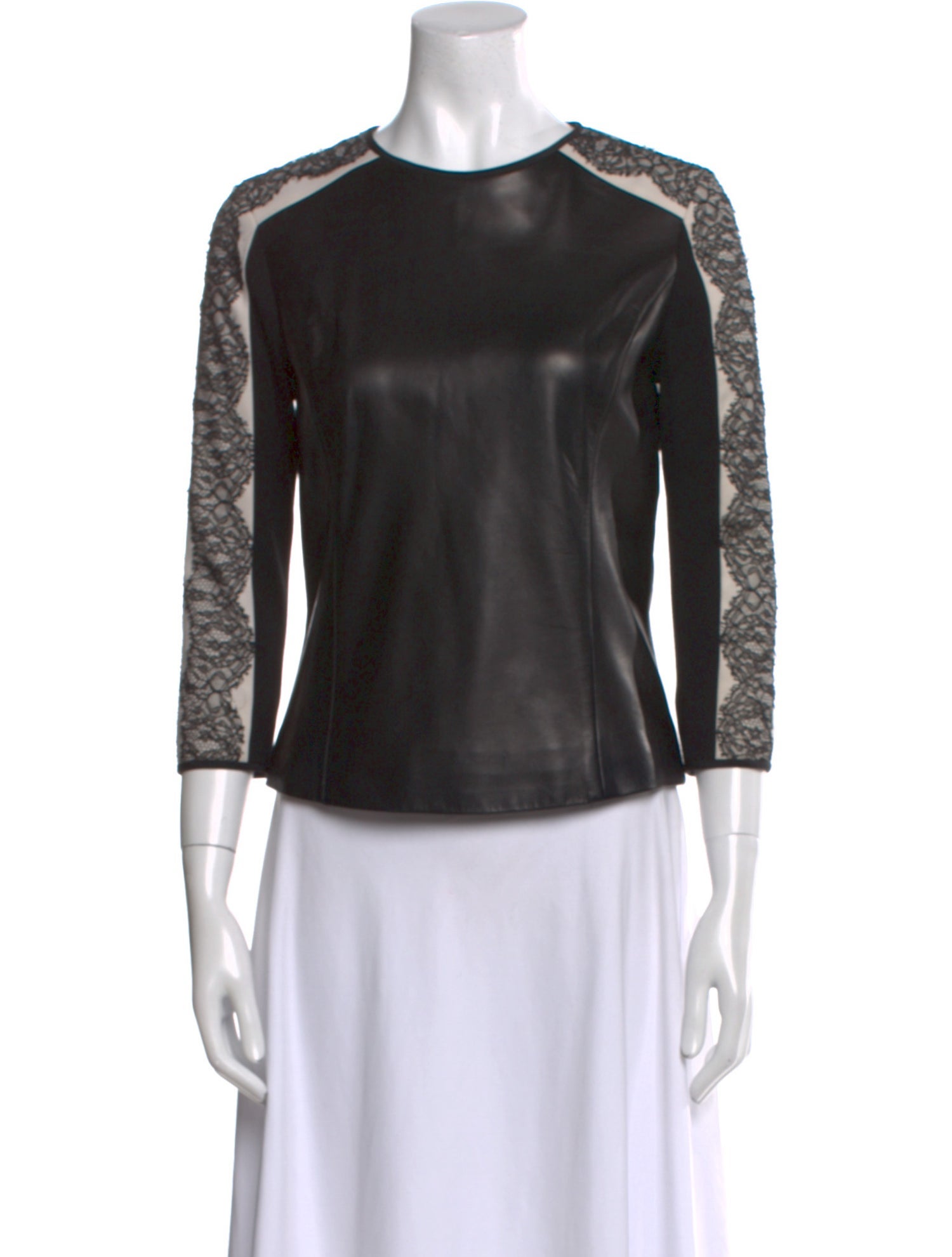 Jason Wu Wool Crew Neck Top