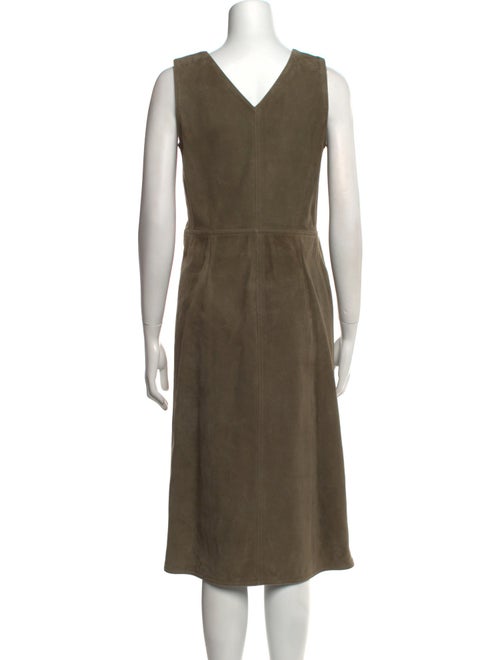 Jason Wu Leather Midi Length Dress