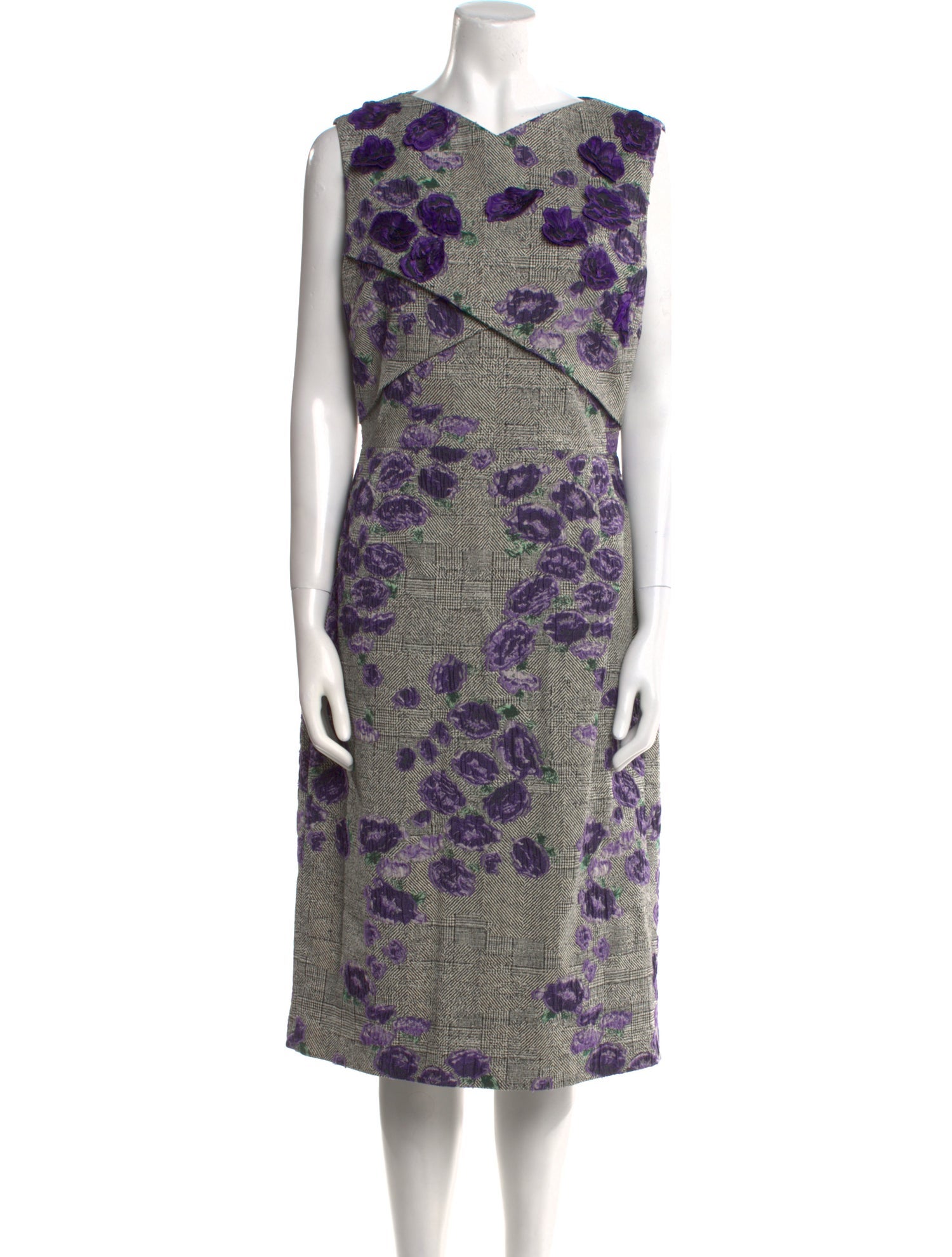 Jason Wu Printed Midi Length Dress