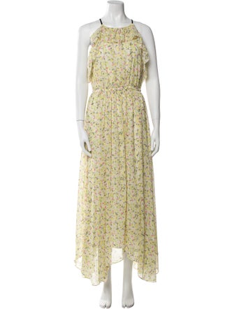 Jason Wu Floral Print Long Dress