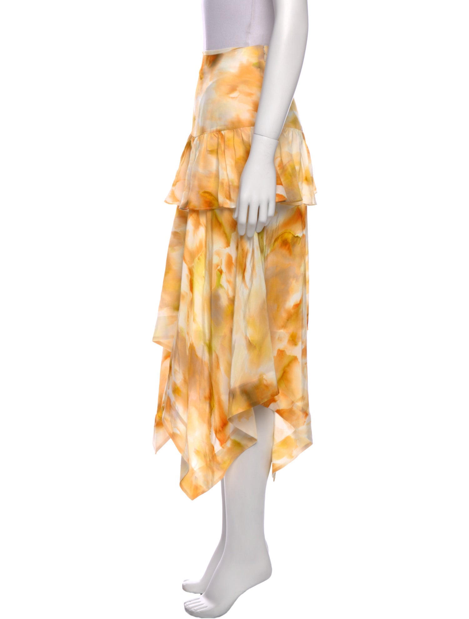 Jason Wu Silk Knee-Length Skirt w/ Tags