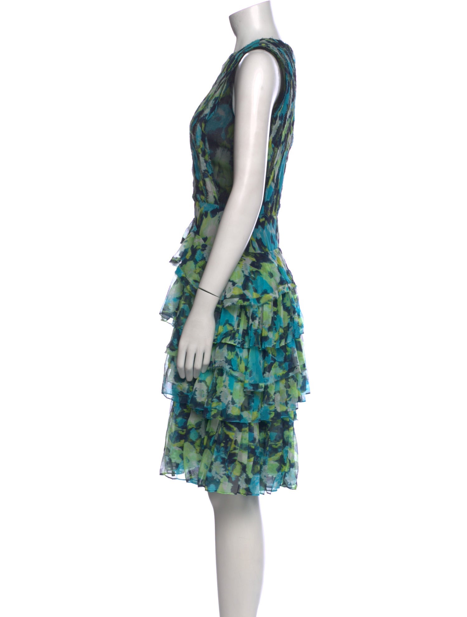 Jason Wu Printed Knee-Length Dress