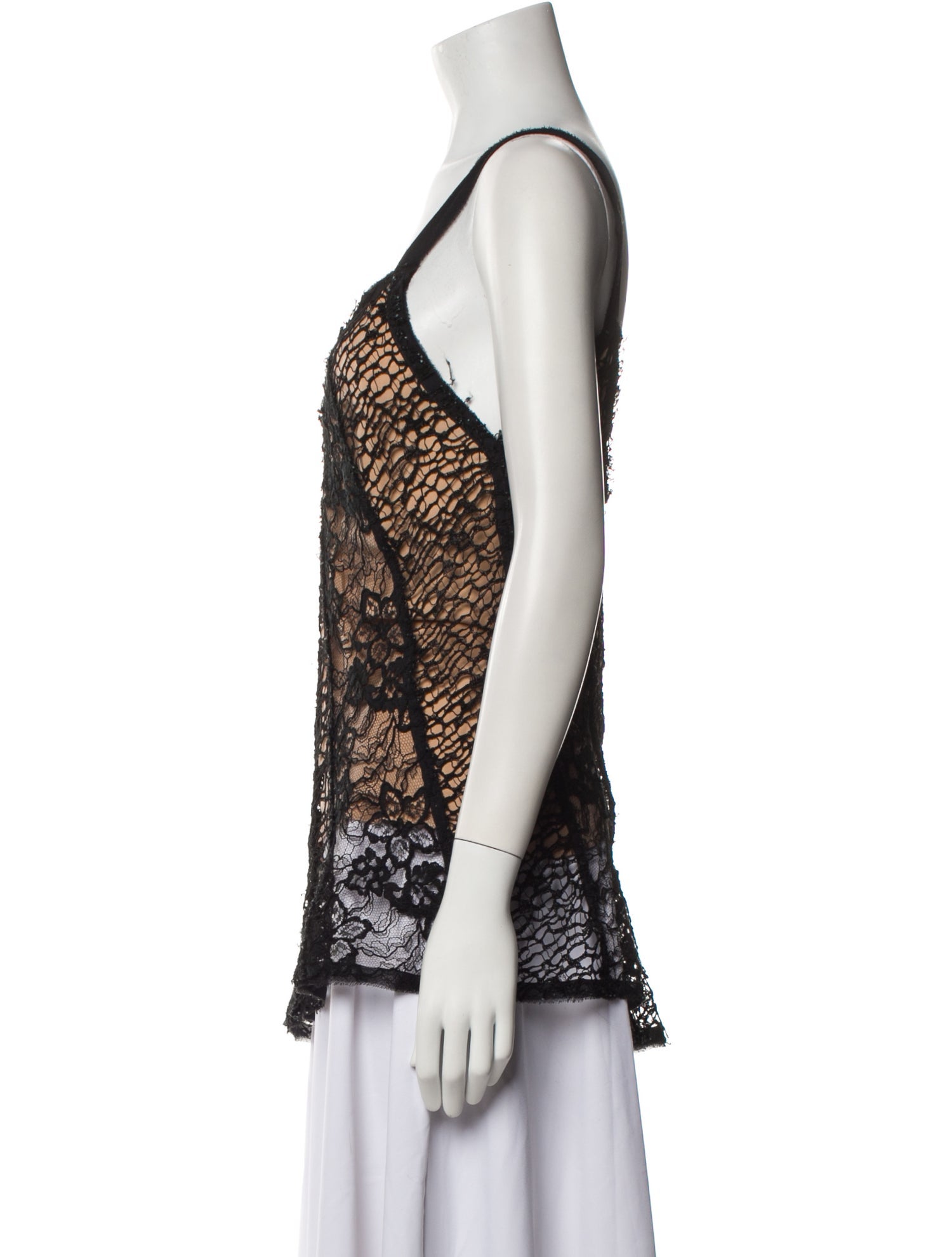 Jason Wu Printed V-Neck Top