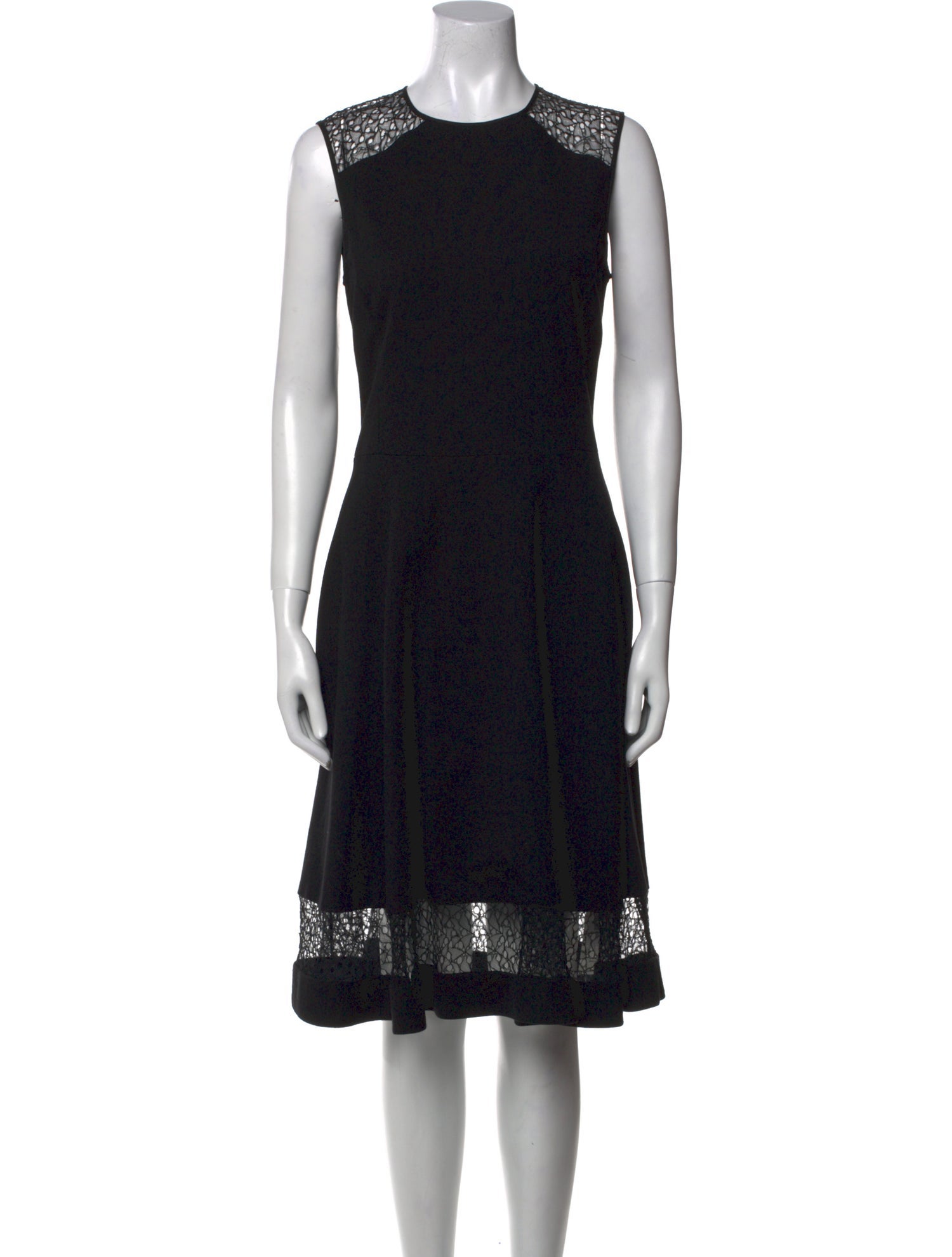 Jason Wu Lace Pattern Knee-Length Dress