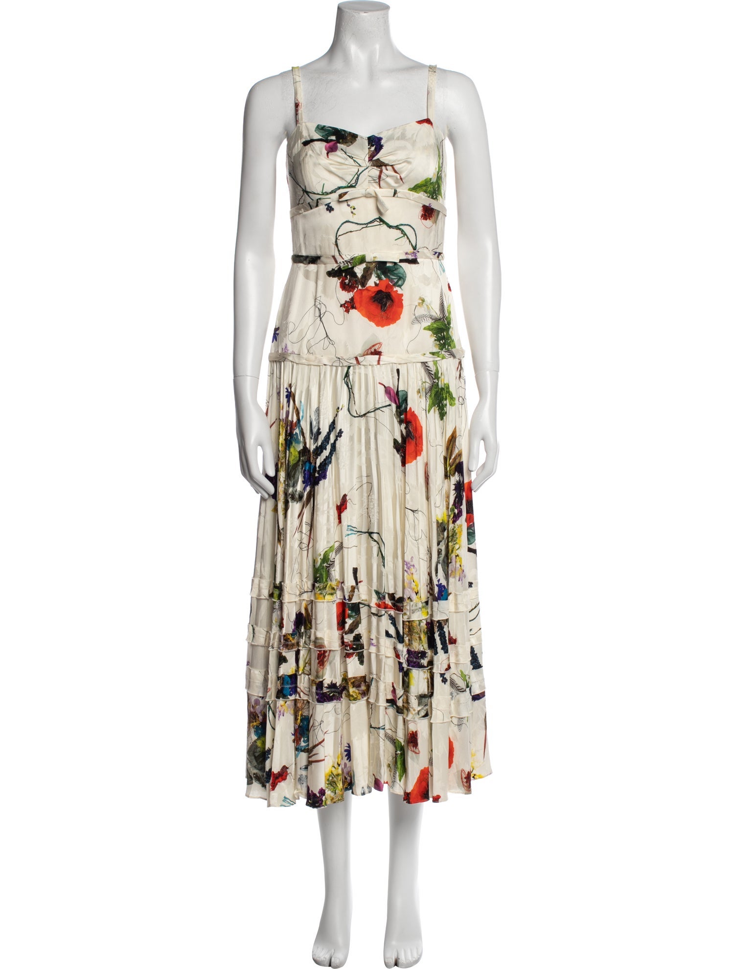 Jason Wu Floral Print Long Dress