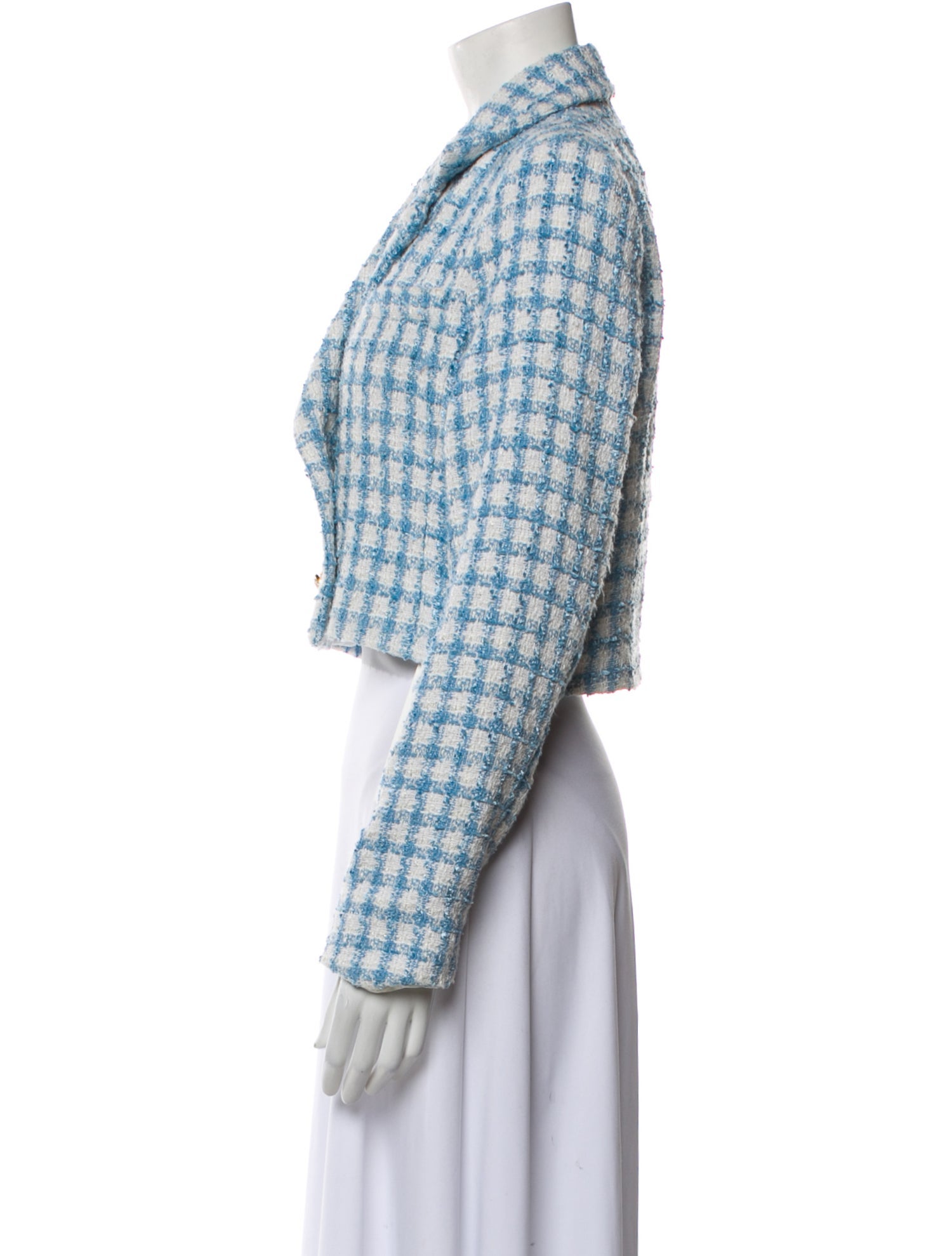 Jason Wu Plaid Print Blazer