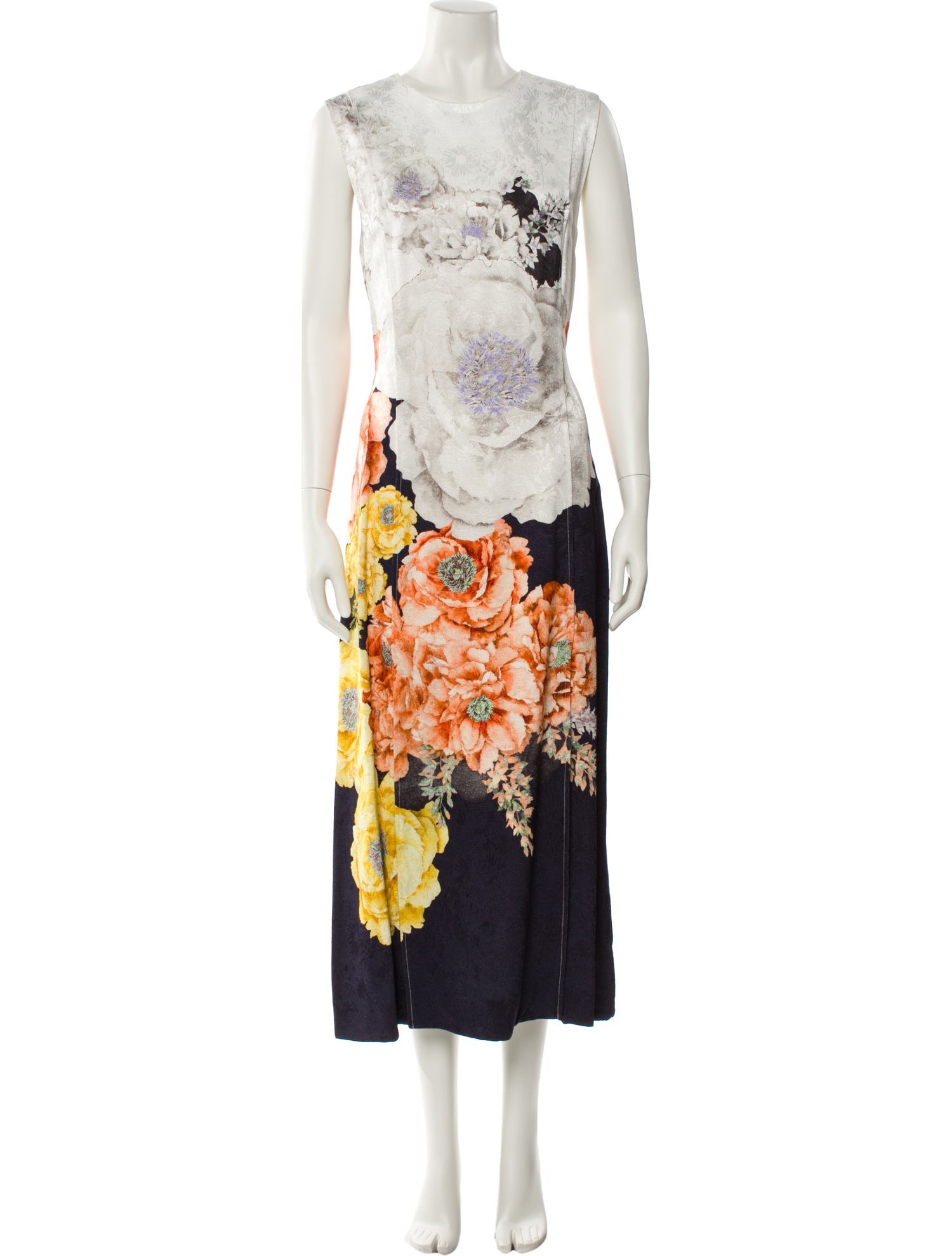Jason Wu Floral Print Long Dress