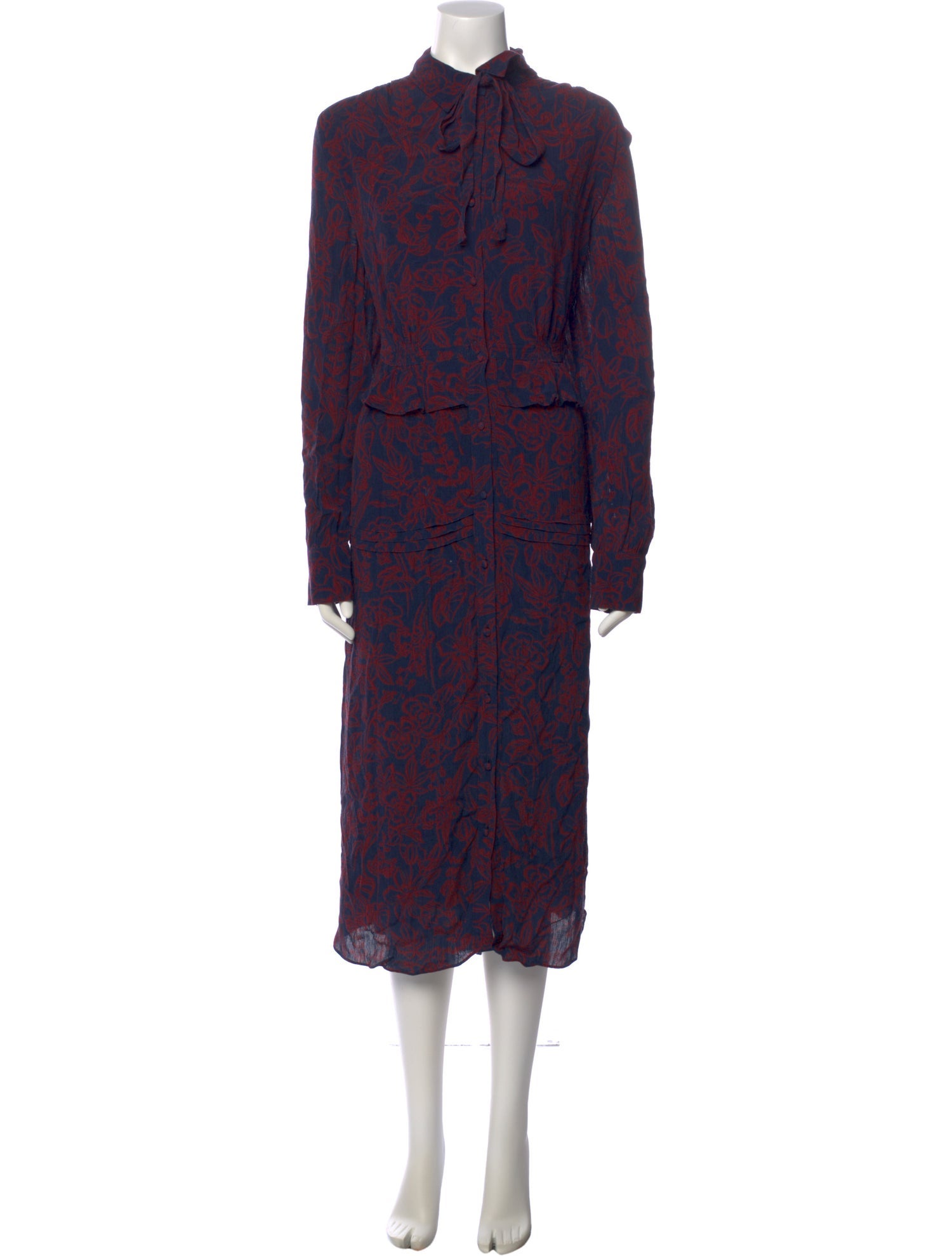Jason Wu Printed Midi Length Dress