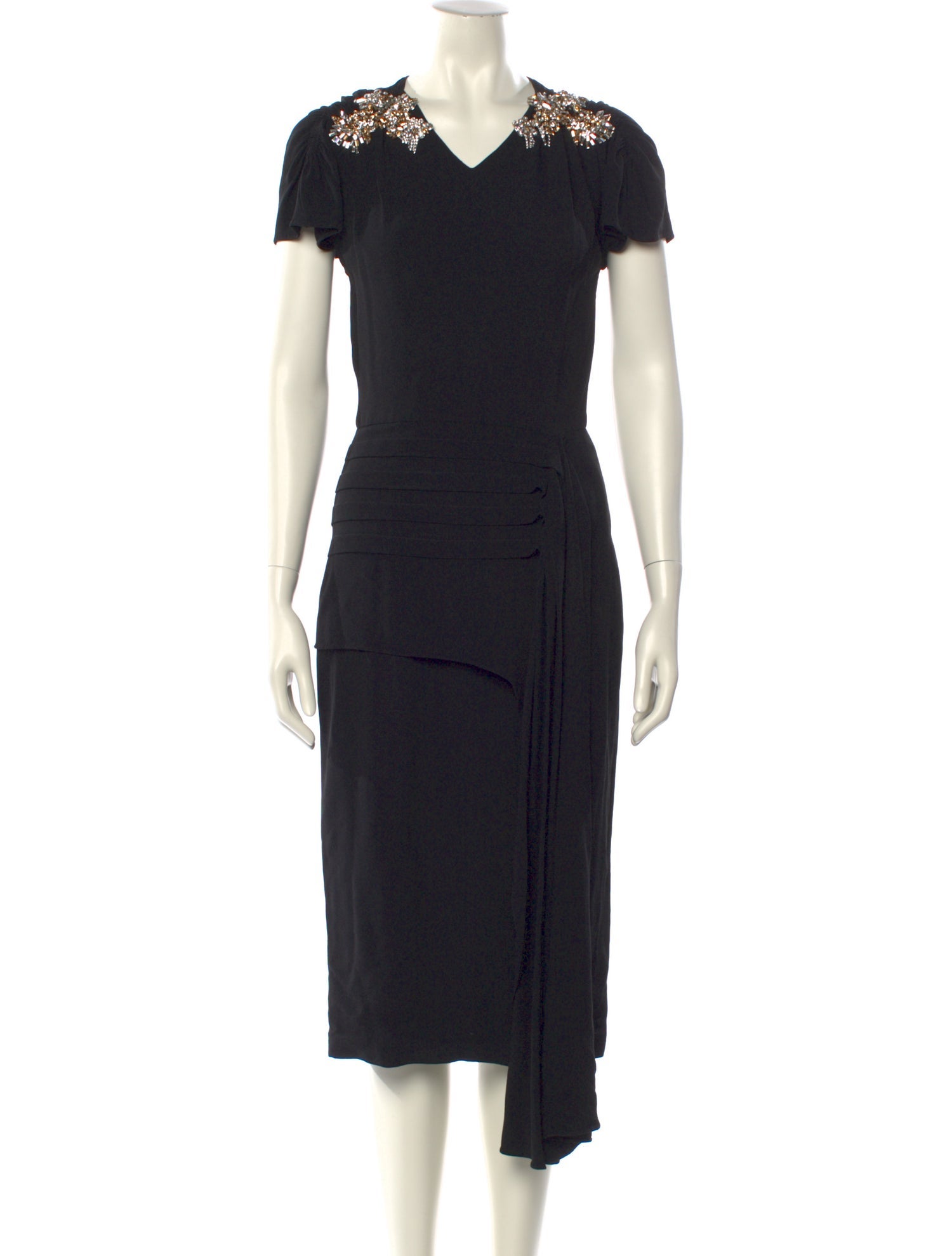 Jason Wu V-Neck Long Dress