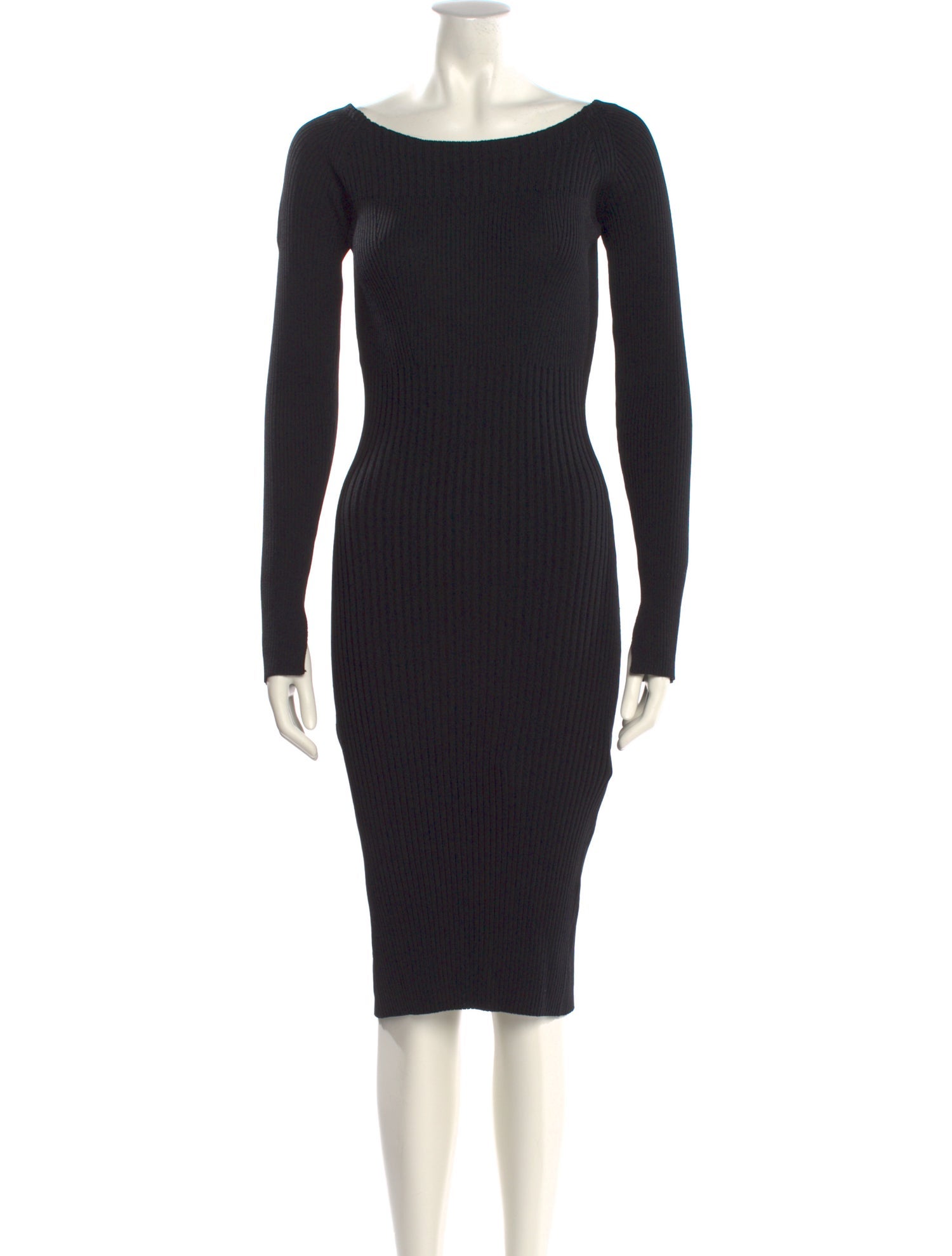 Jason Wu Bateau Neckline Knee-Length Dress