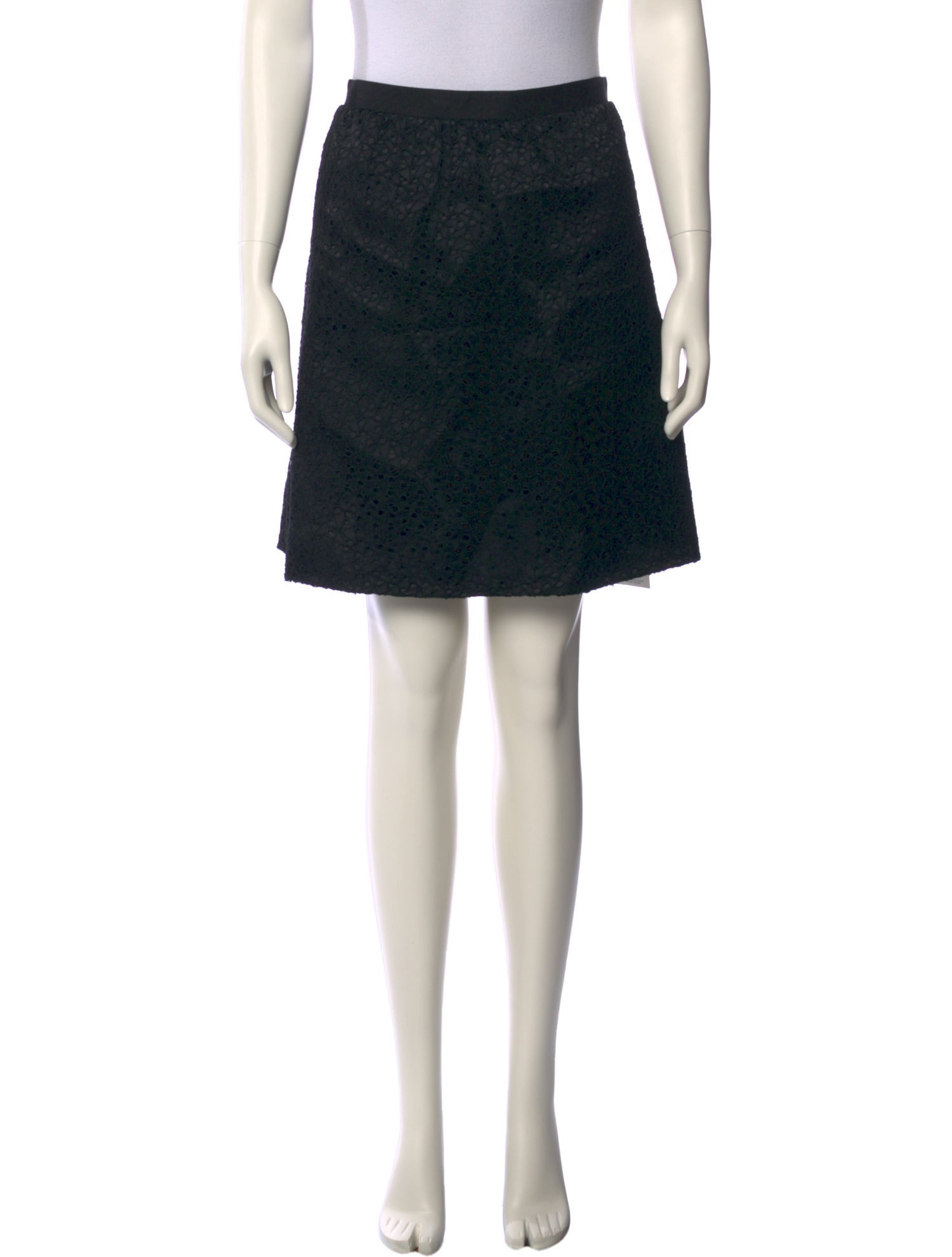 Jason Wu Silk Mini Skirt