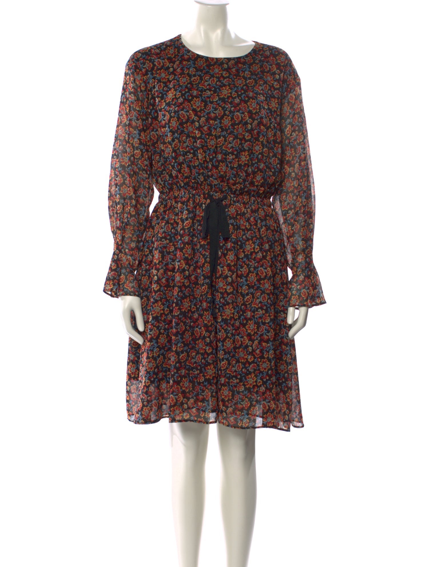 Jason Wu Floral Print Knee-Length Dress