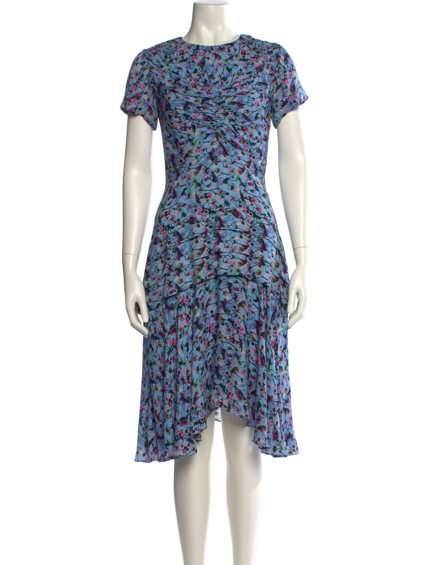 Jason Wu Silk Knee-Length Dress