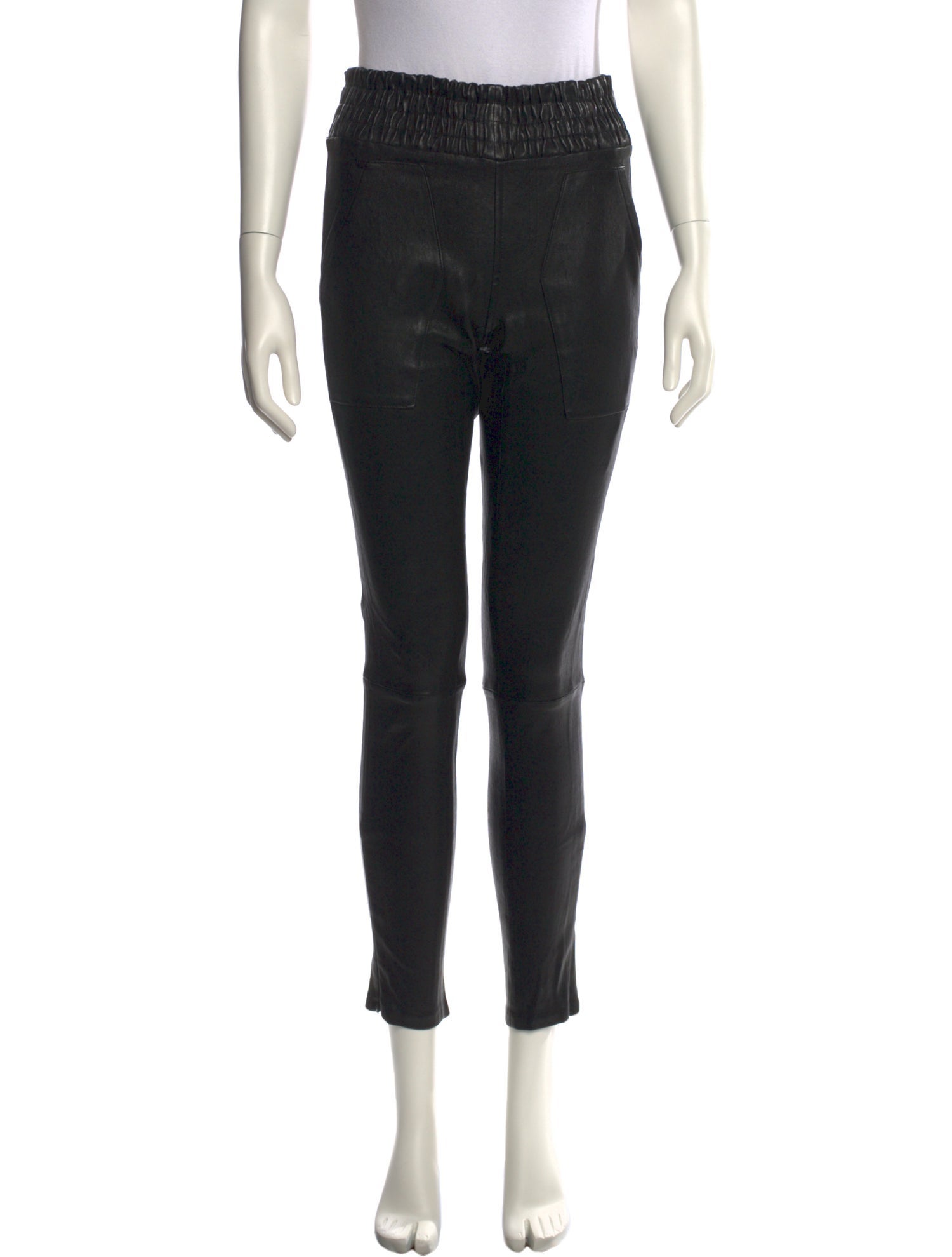 Jason Wu Lamb Leather Skinny Leg Pants