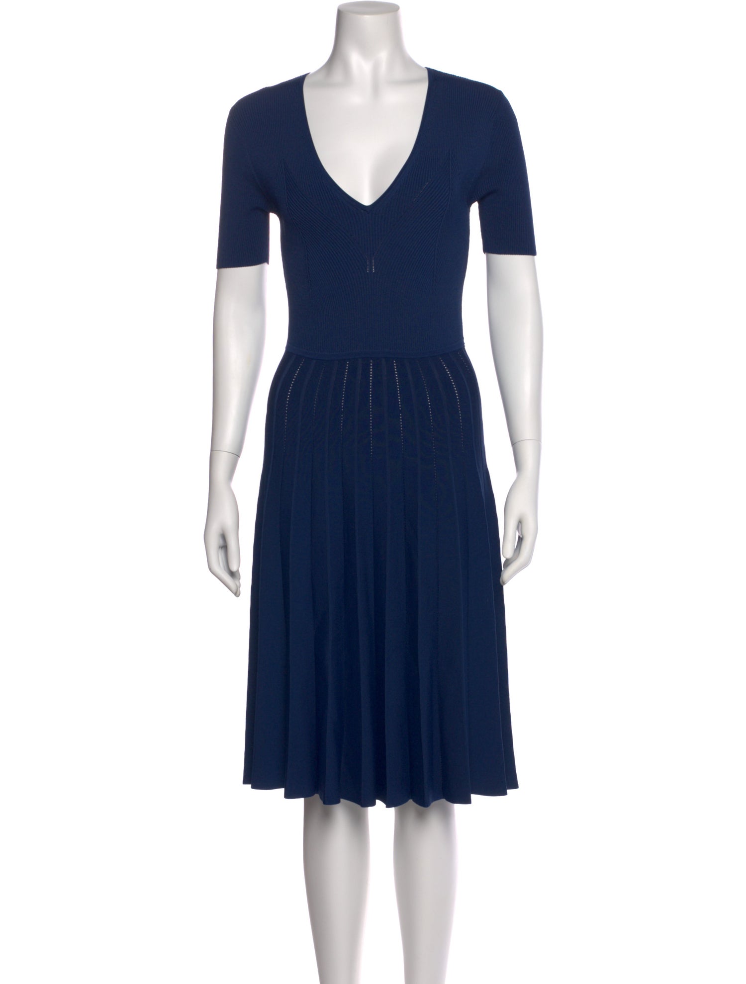 Jason Wu V-Neck Midi Length Dress