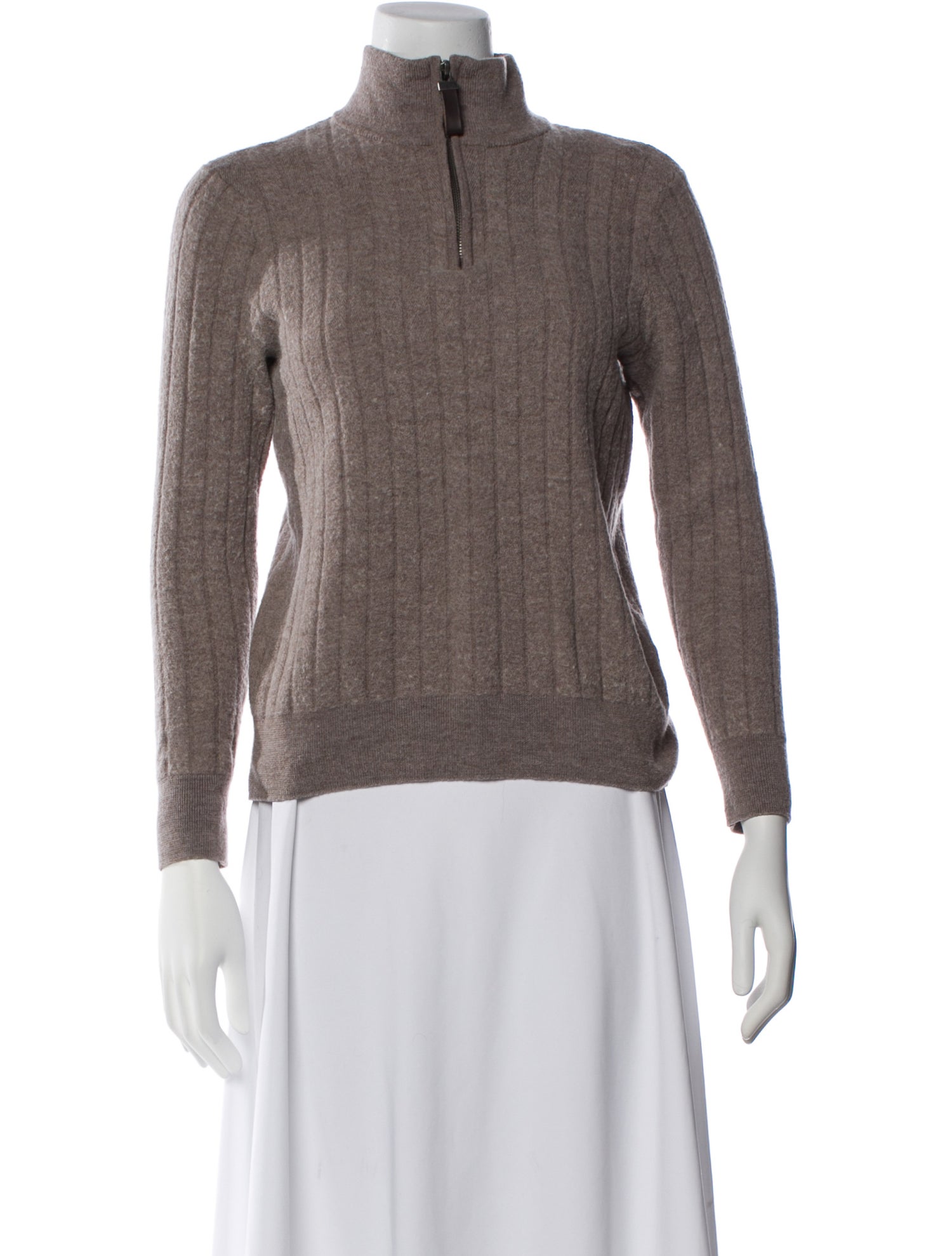 Jason Wu Merino Wool Mock Neck Sweater