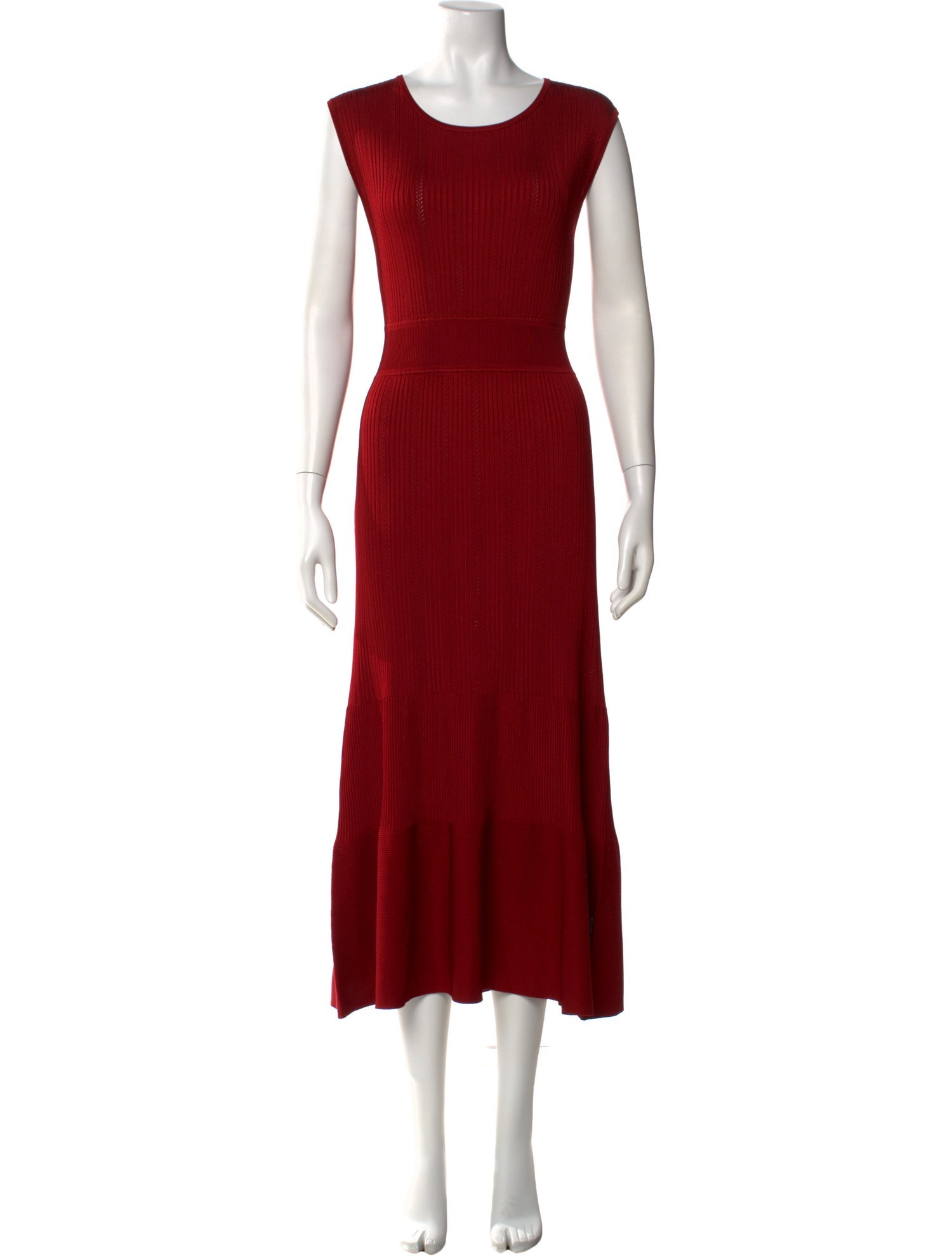 Jason Wu Crew Neck Long Dress