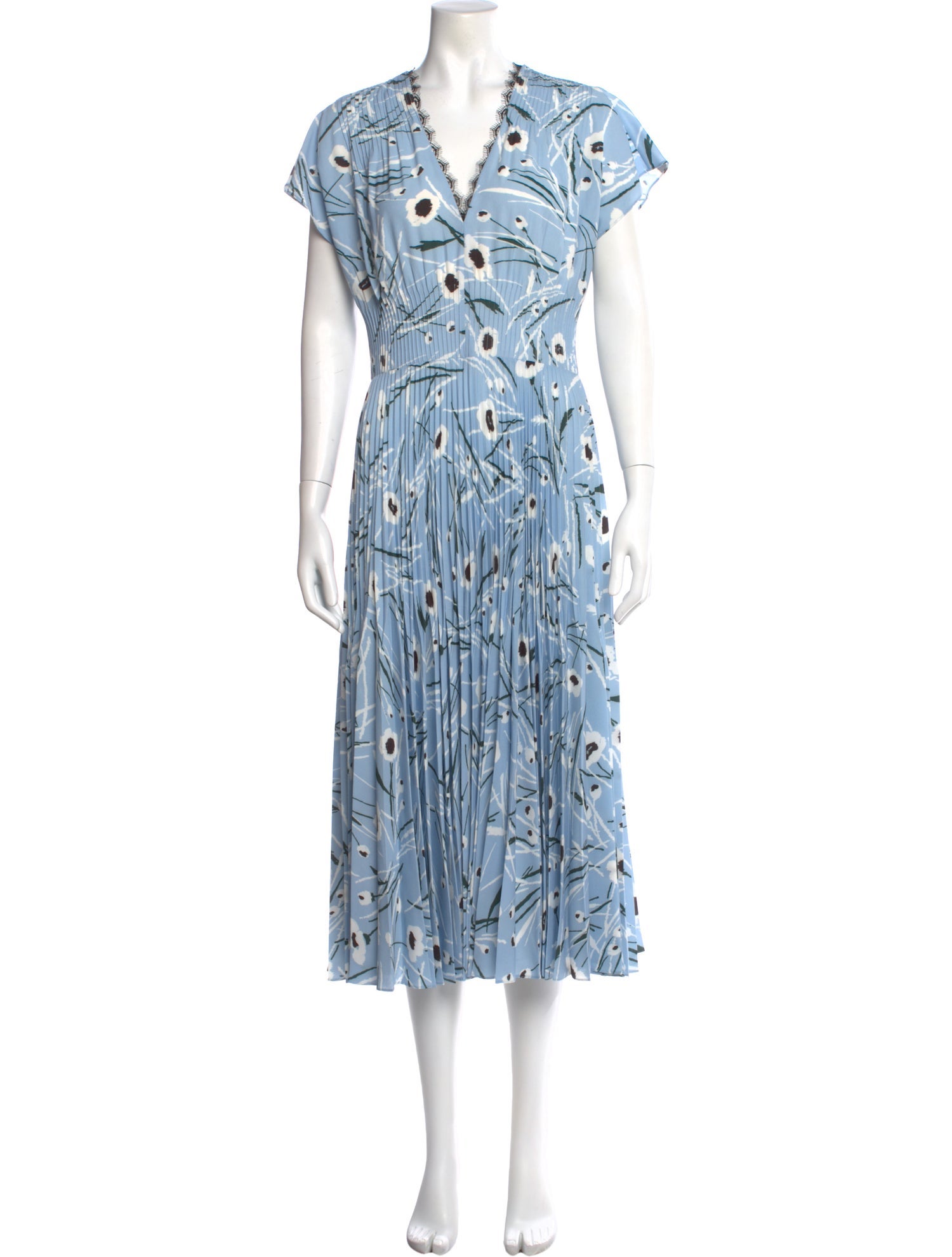 Jason Wu V-Neck Long Dress