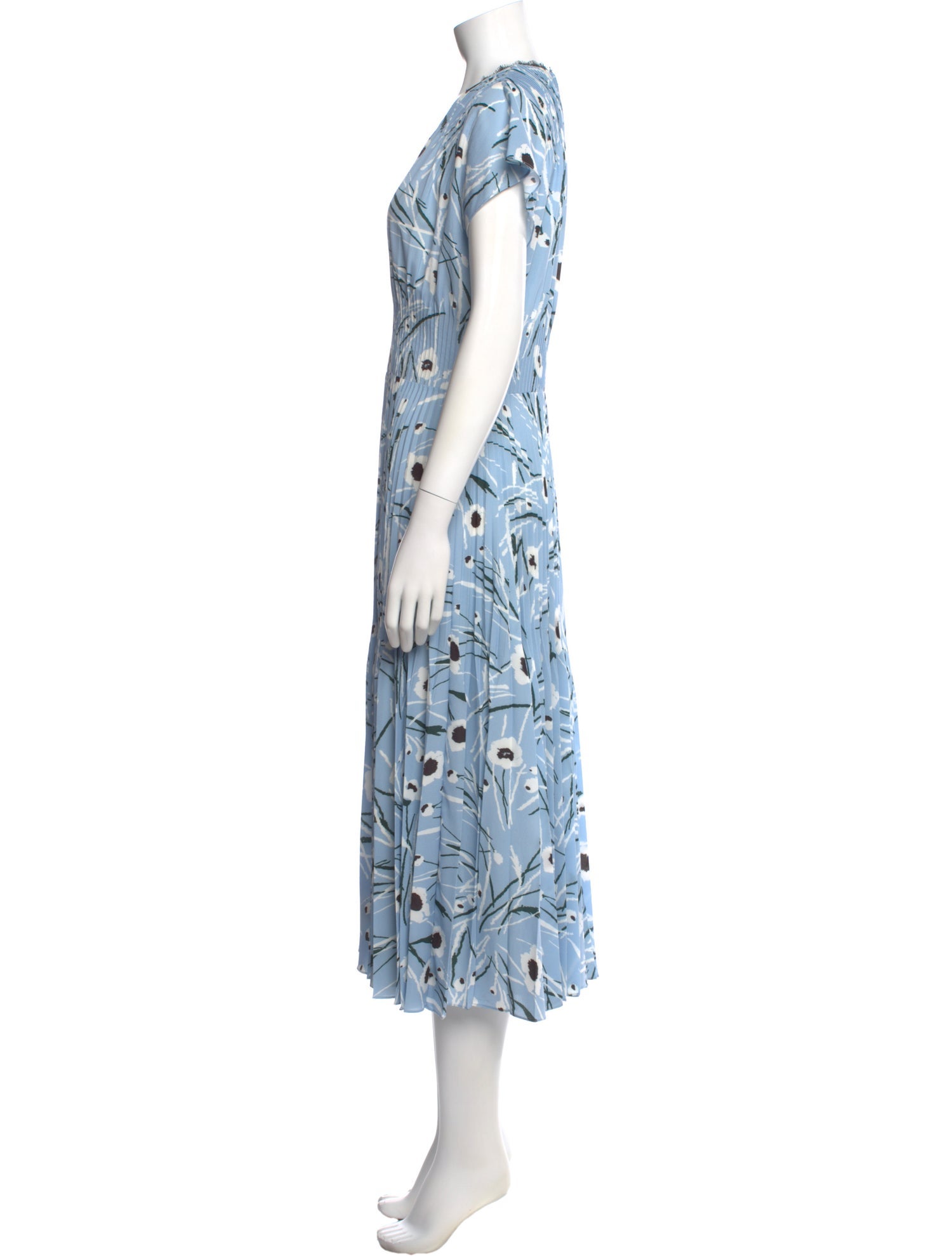 Jason Wu V-Neck Long Dress