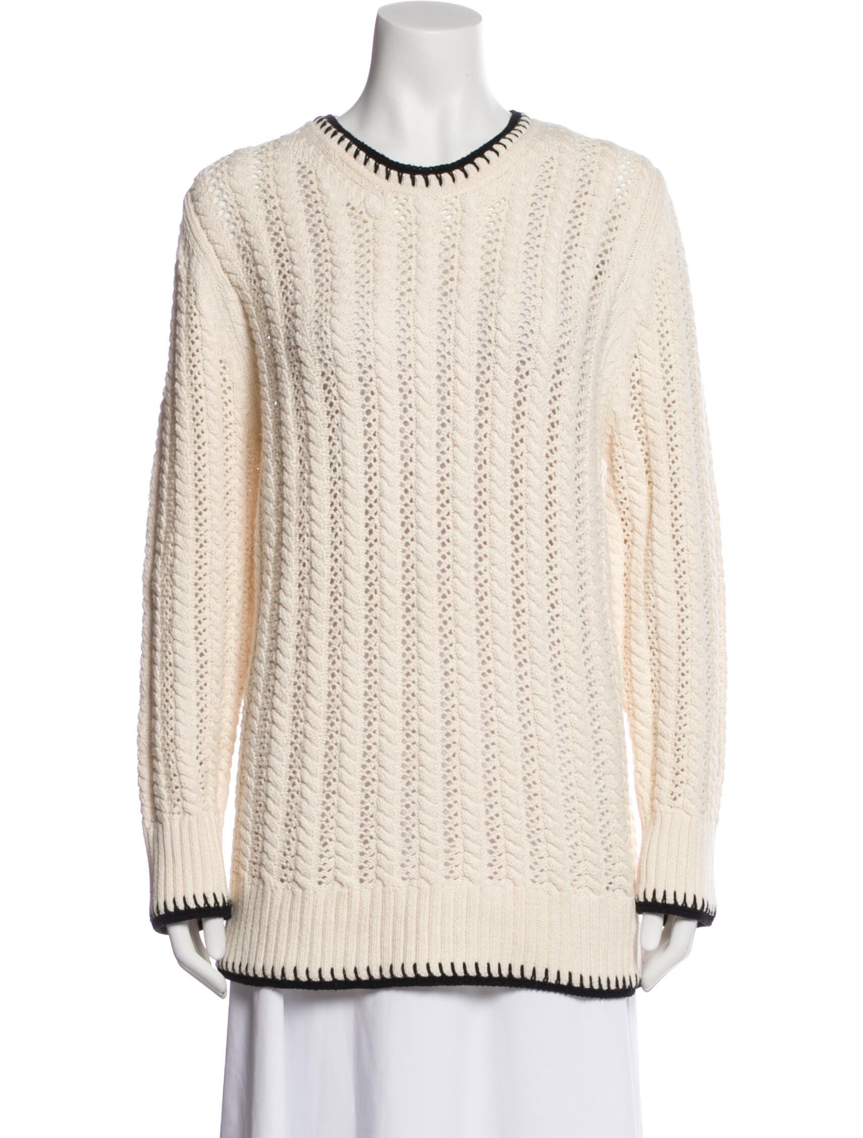Jason Wu Crew Neck Sweater