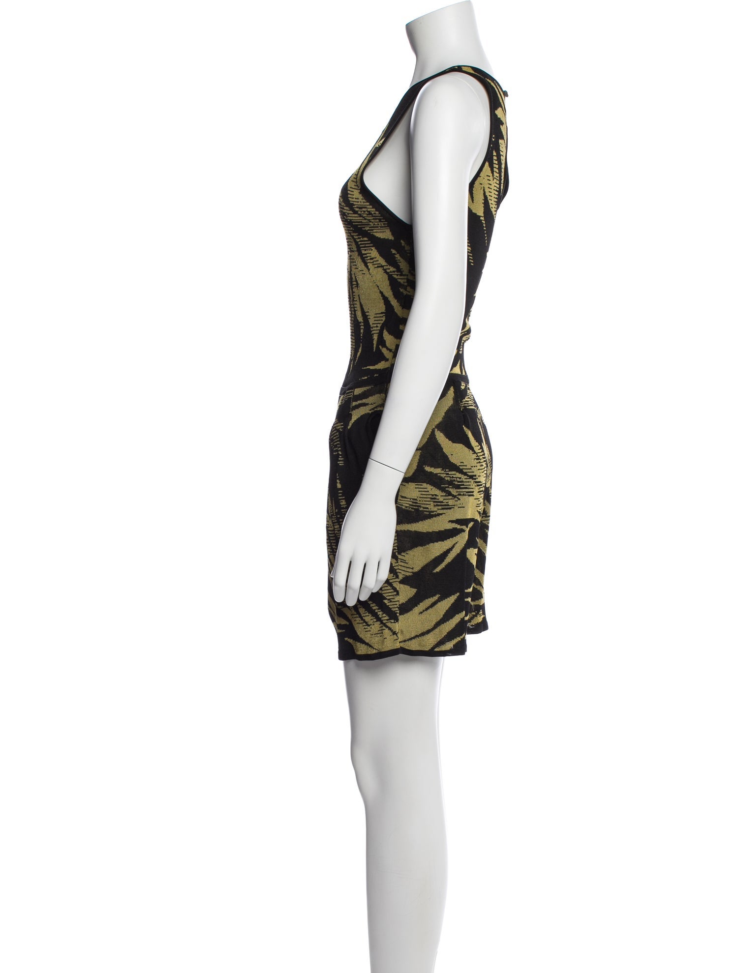 Jason Wu Printed Scoop Neck Romper