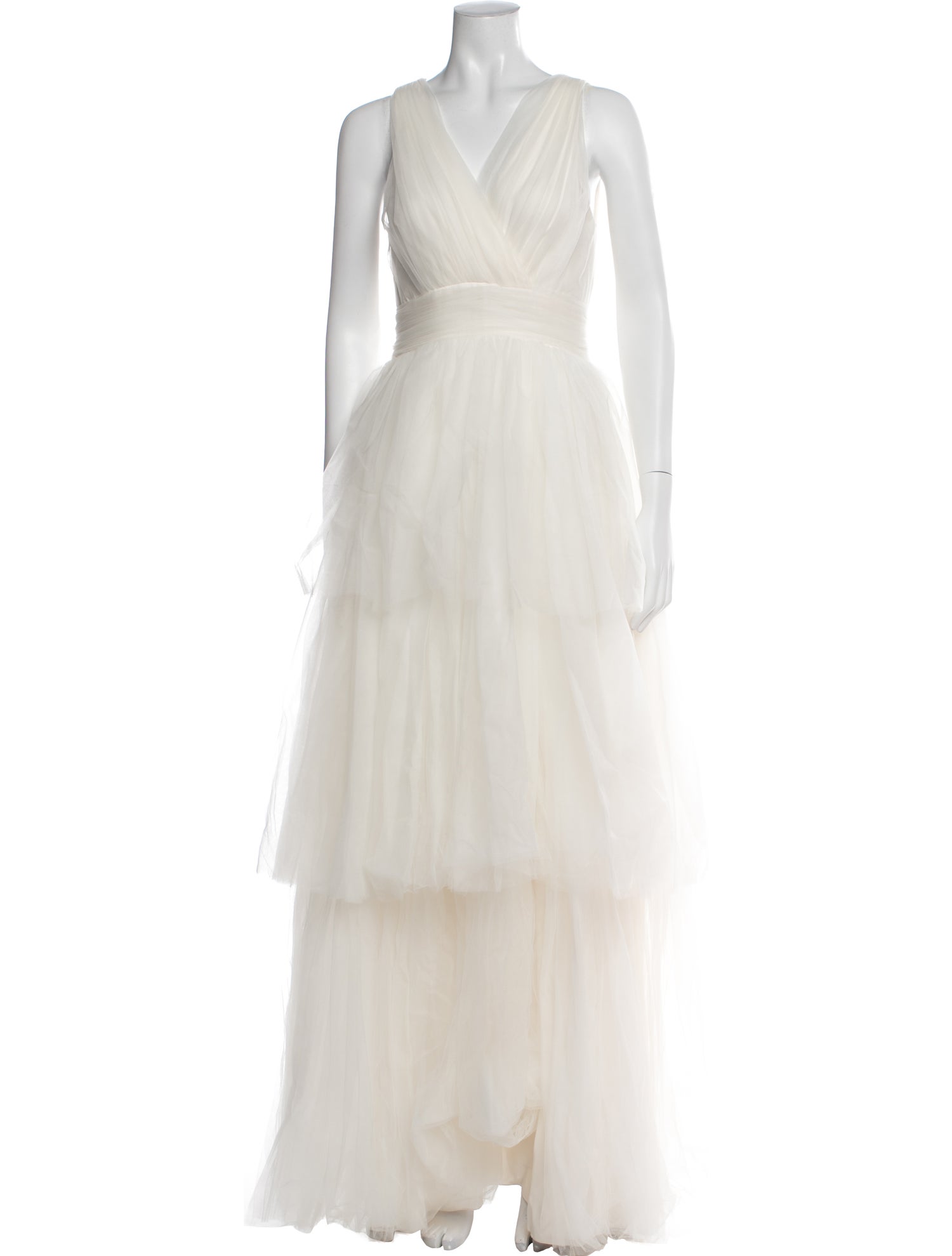 Jason Wu V-Neck Long Dress - Neutrals Dresses, Clothing - JAS54783 | The RealReal Jason Wu V-Neck Long Dress - Neutrals Dresses, Clothing - JAS54783 | The RealReal