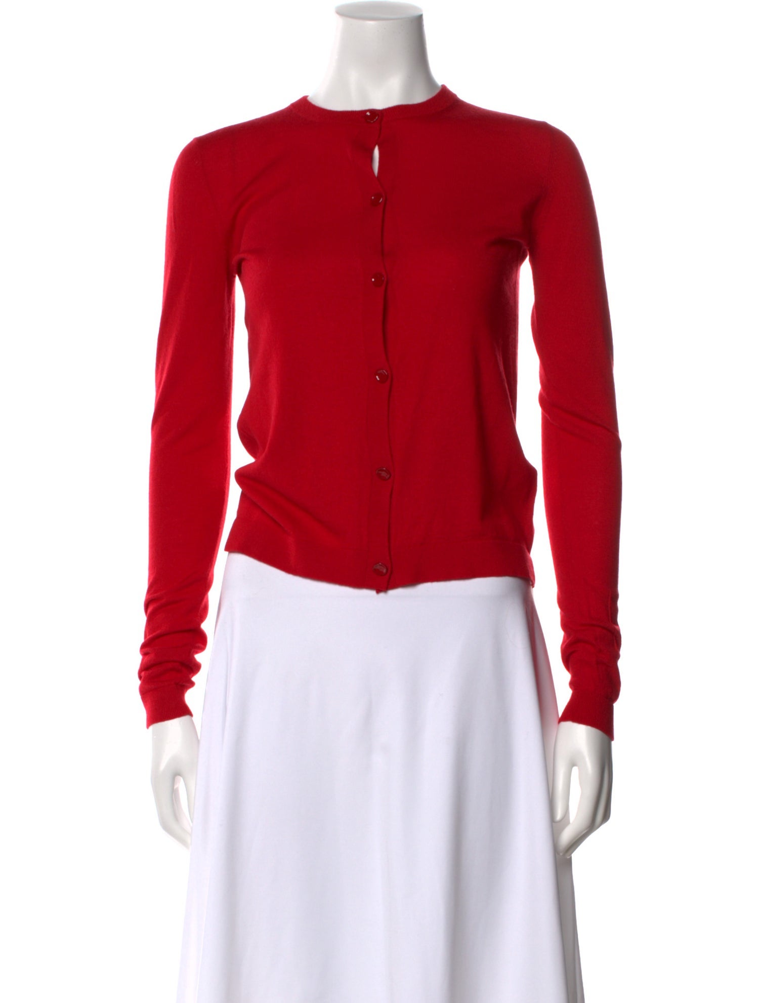 Jason Wu Merino Wool Crew Neck Sweater