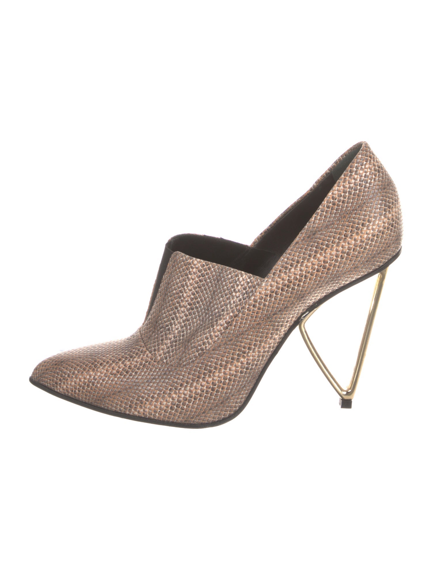 Jason Wu Leather Animal Print Pumps