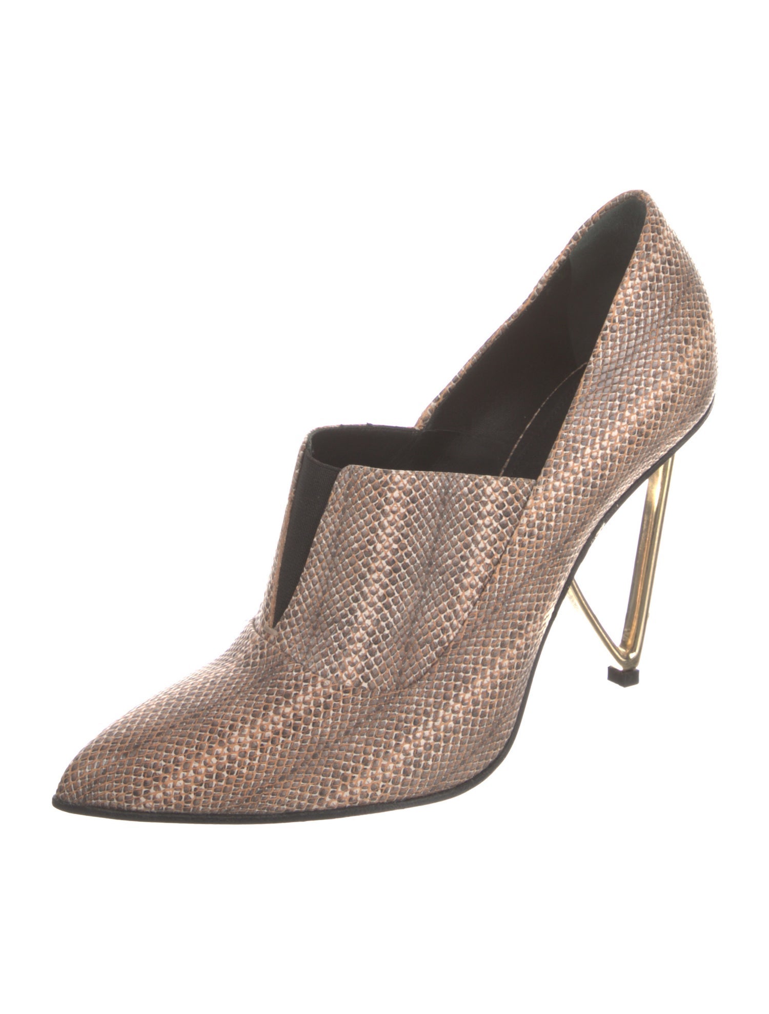 Jason Wu Leather Animal Print Pumps