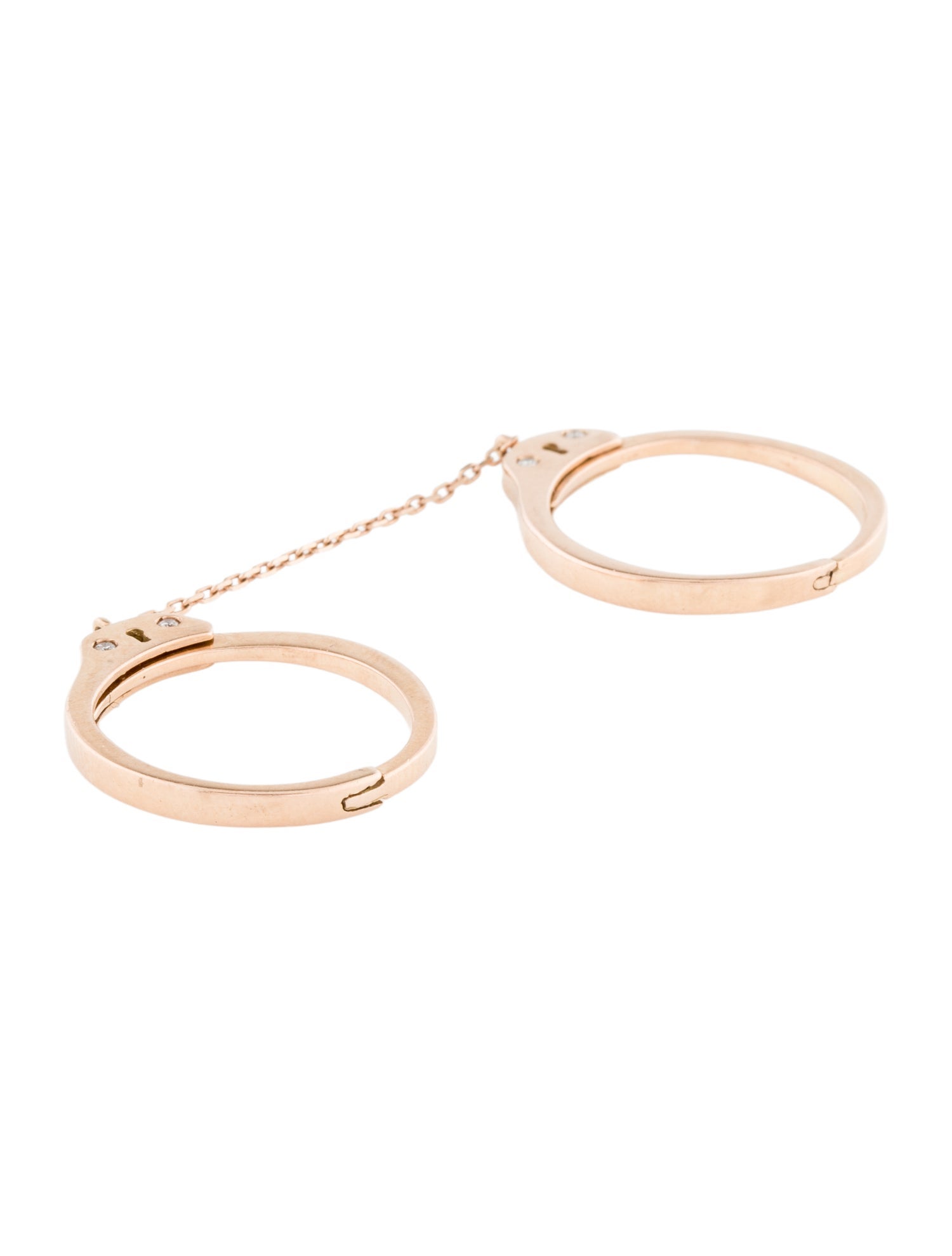 Jack Vartanian 18K Diamond Handcuff Ring