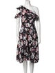 Jason Wu Collection Floral Print Midi Length Dress