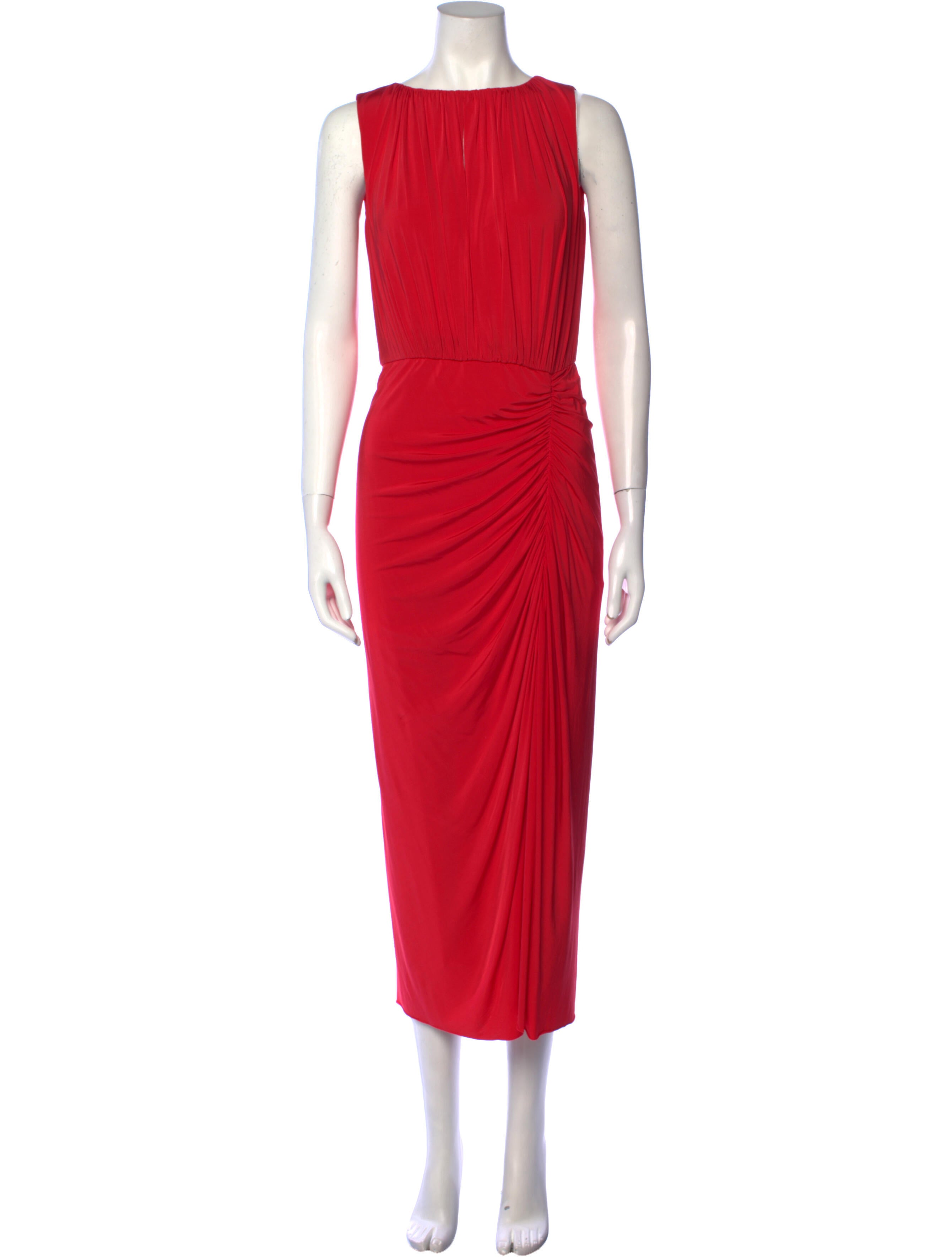 Jason Wu Collection Bateau Neckline Long Dress
