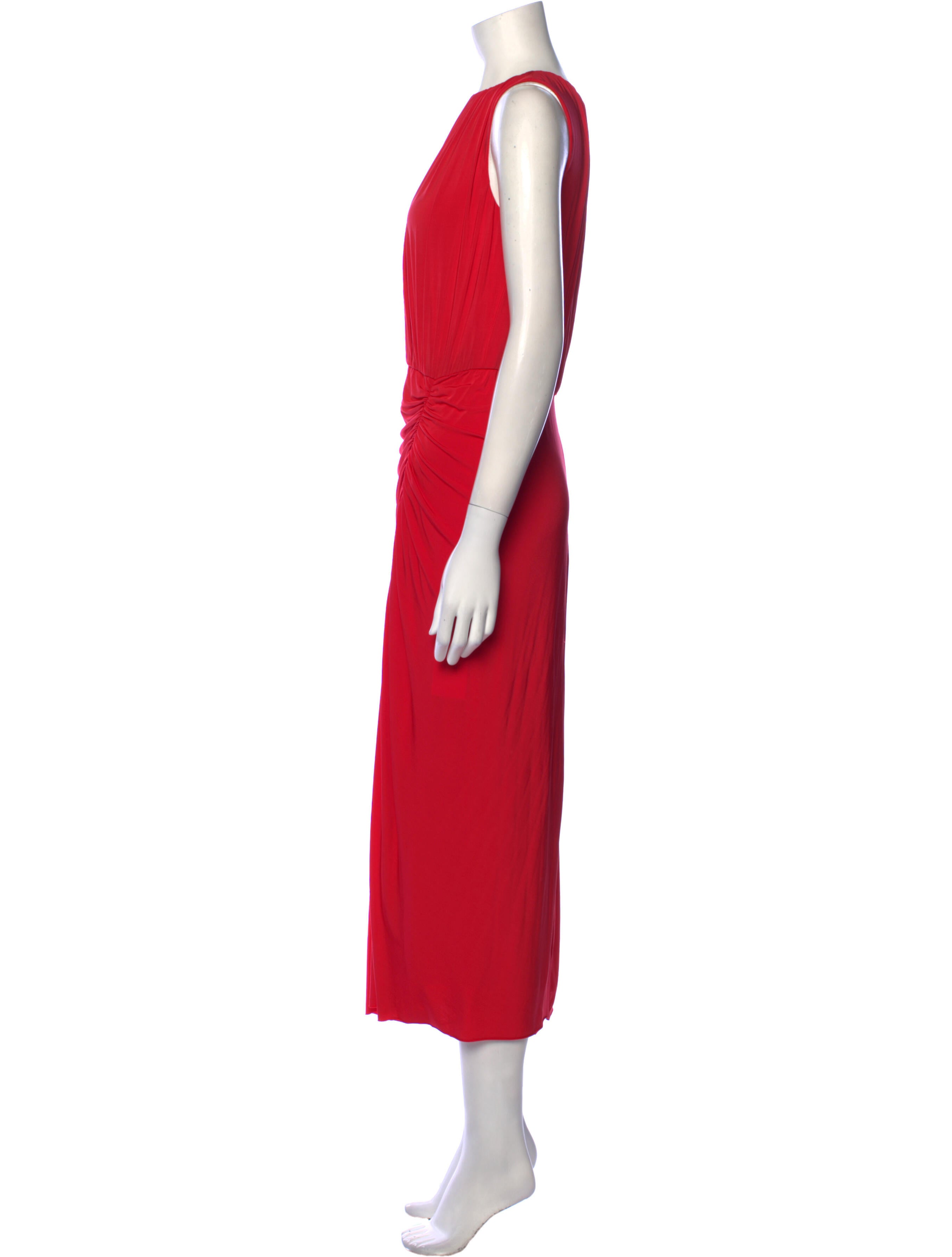 Jason Wu Collection Bateau Neckline Long Dress