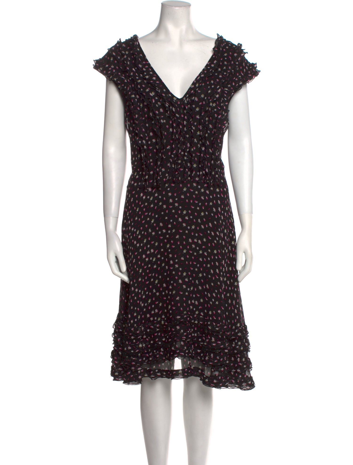 Jason Wu Collection Silk Knee-Length Dress