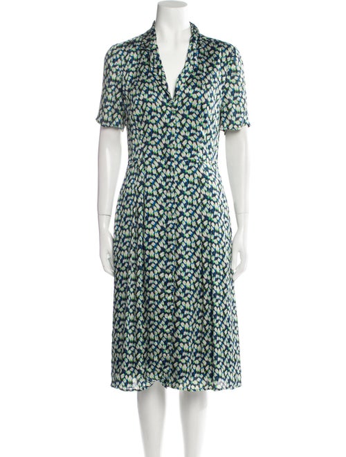 Jason Wu Collection Printed Midi Length Dress