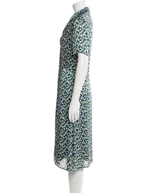 Jason Wu Collection Printed Midi Length Dress