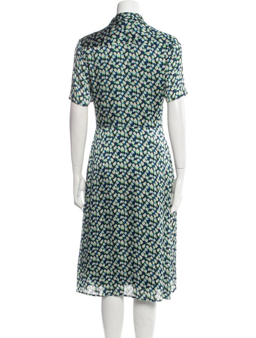Jason Wu Collection Printed Midi Length Dress