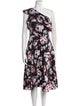 Jason Wu Collection Floral Print Midi Length Dress
