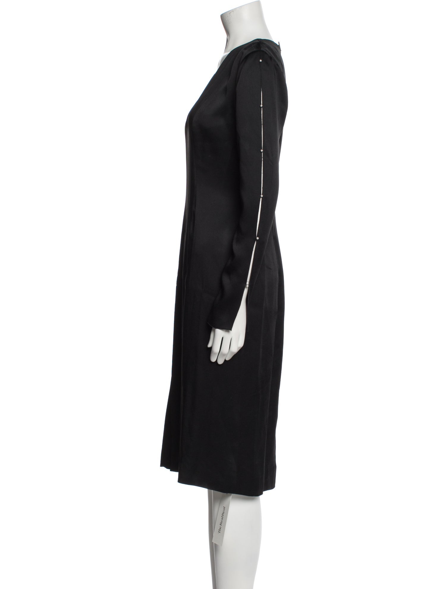 Jason Wu Collection V-Neck Midi Length Dress