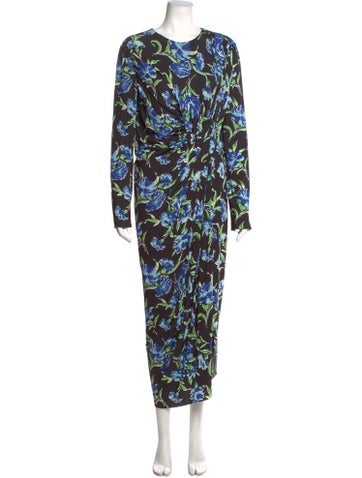 Jason Wu Collection Dresses Floral Print Long Dress US 14 | XL