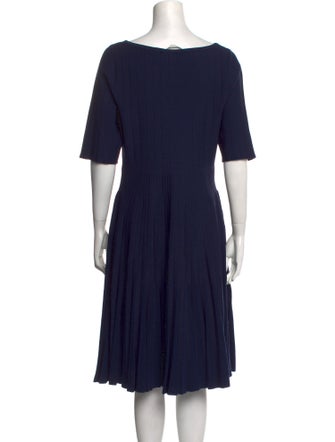 Jason Wu Collection Scoop Neck Midi Length Dress