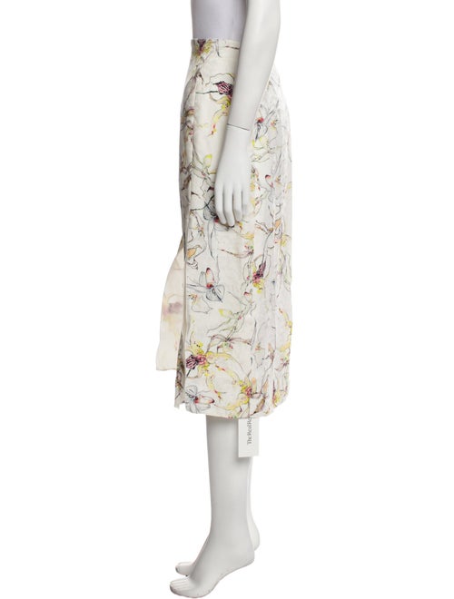 Jason Wu Collection Silk Midi Length Skirt