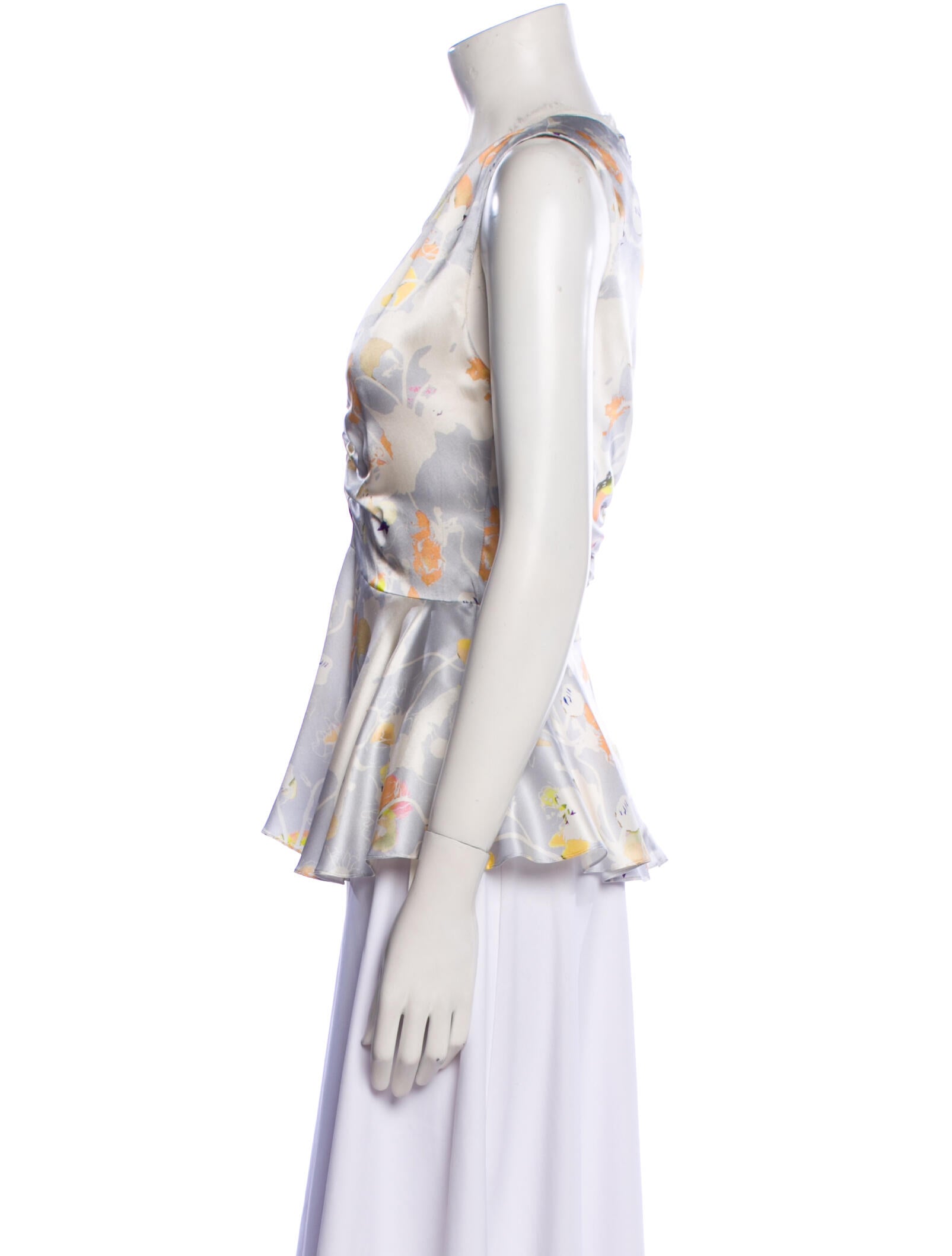 Jason Wu Collection Silk Printed Blouse