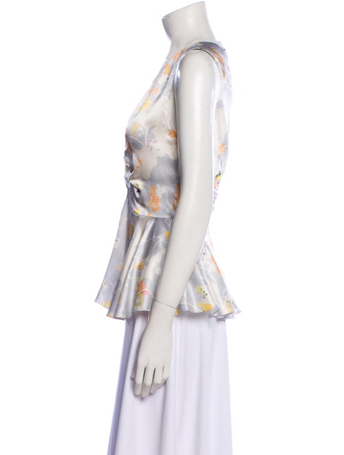 Jason Wu Collection Silk Printed Blouse