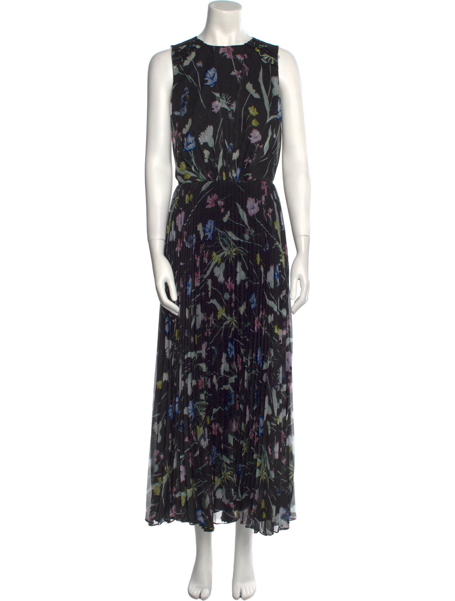Jason Wu Collection Floral Print Long Dress
