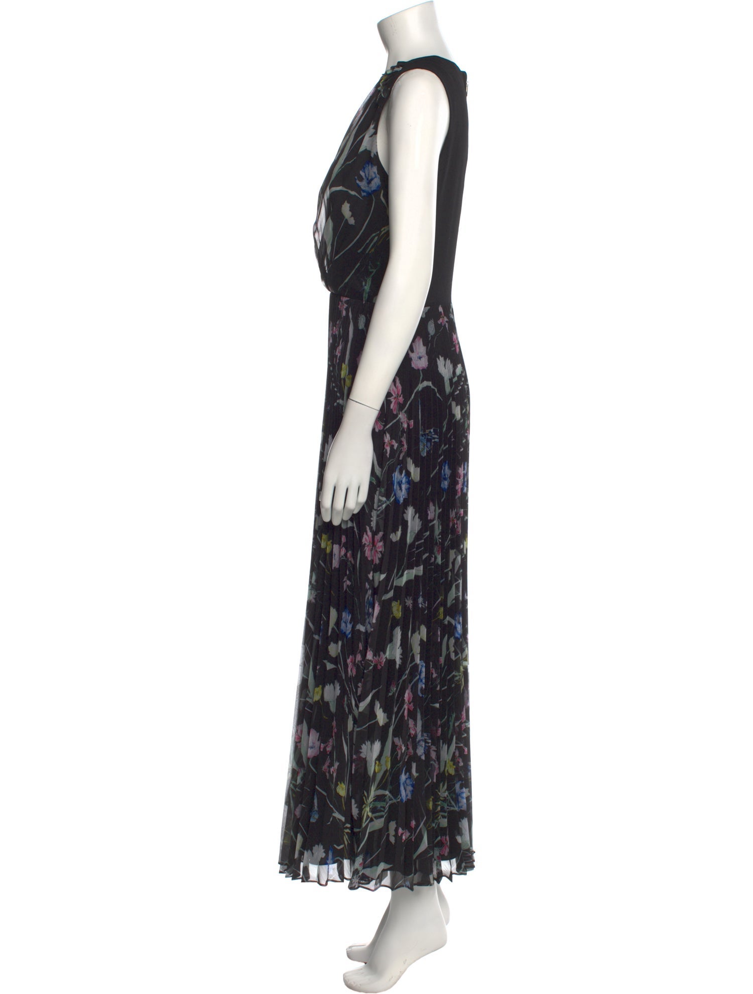 Jason Wu Collection Floral Print Long Dress