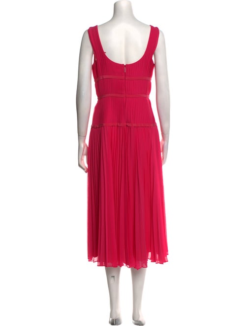 Jason Wu Collection Square Neckline Midi Length Dress